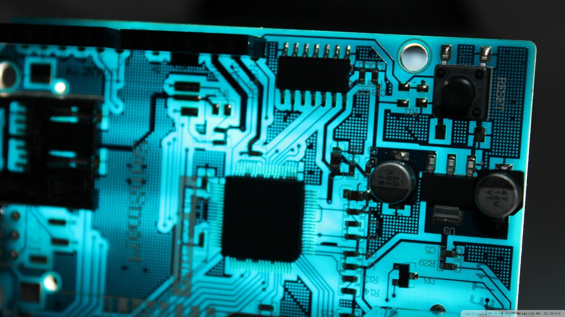 electrical component, 1080P, computer equipment, circuit board, global communications, internet, technology, equipment, circuit, pattern, industry, backgrounds, HD Wallpaper
