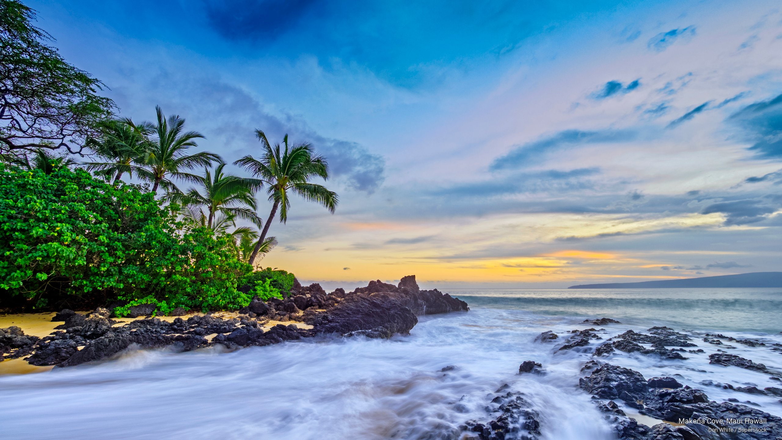 cove, hawaii, Islands, maui, 2K, makena, HD Wallpaper