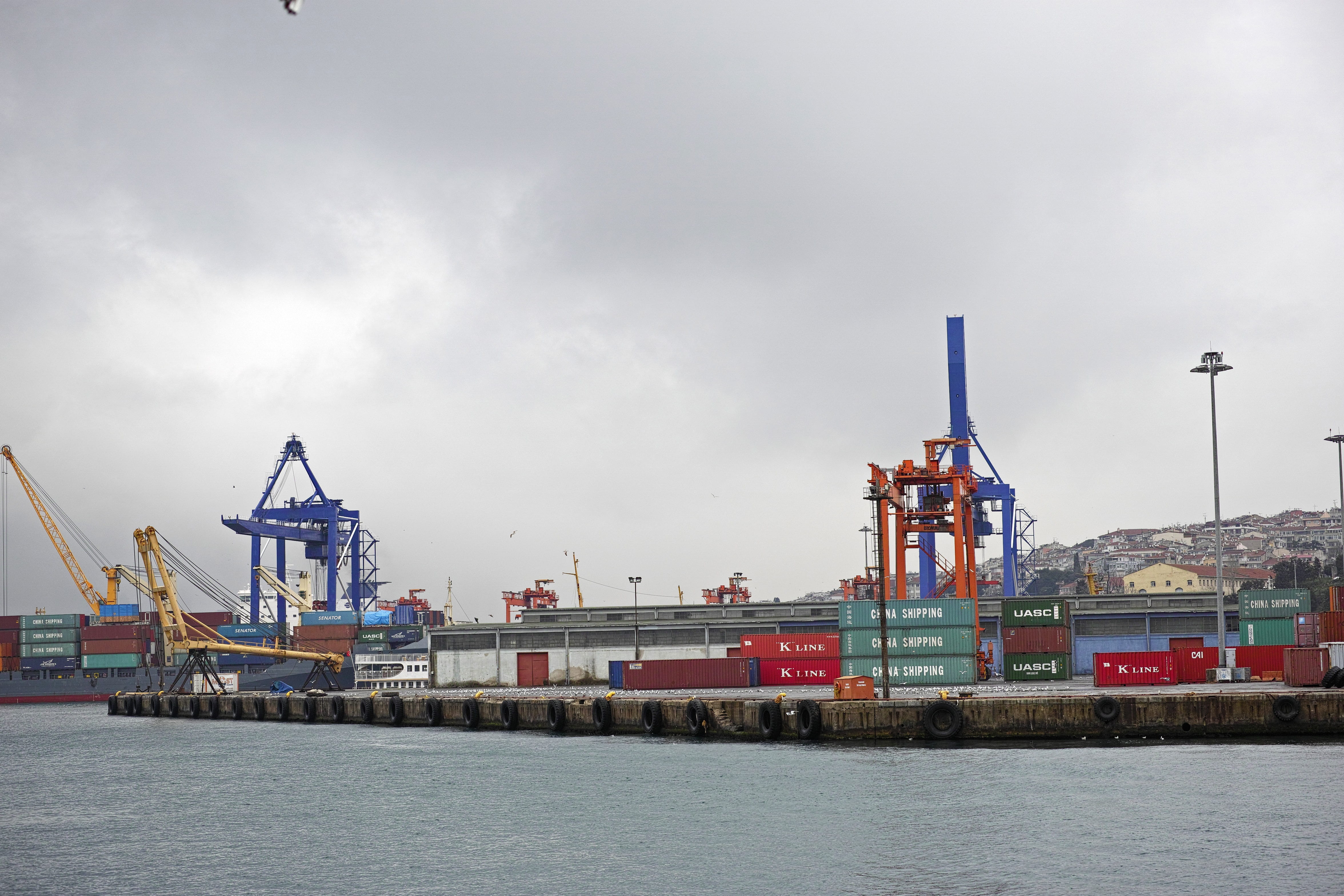 boat, nature, cloud, coastline, ship, outdoors, beautiful, container, water, load, trip, travel, industry, freight transportation, coastal, istanbul, transportation, HD Wallpaper