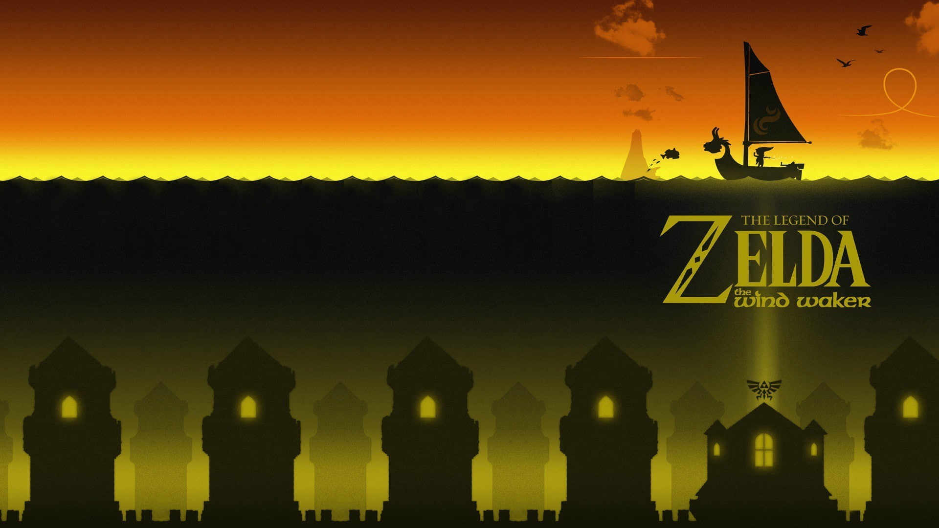 The Legend of Zelda, The Legend of Zelda: Wind Waker, 1080P, HD Wallpaper