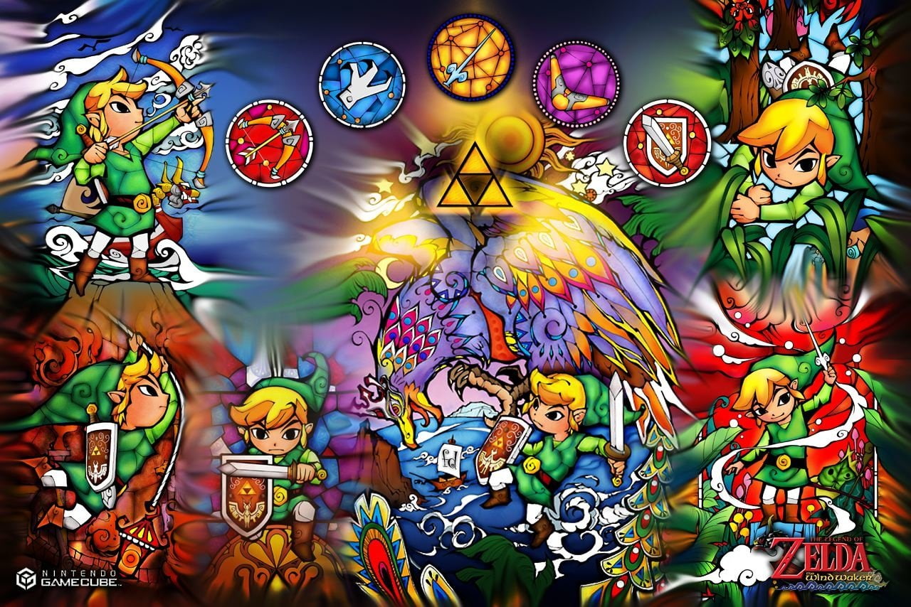 digital, 720P, legend, The Legend of Zelda: The Wind Waker, Zelda, HD Wallpaper