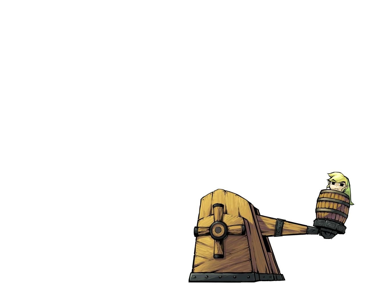representation, The Legend of Zelda: The Wind Waker, art and craft, built structure, Zelda, clear sky, human representation, clock, legend, architecture, HD Wallpaper