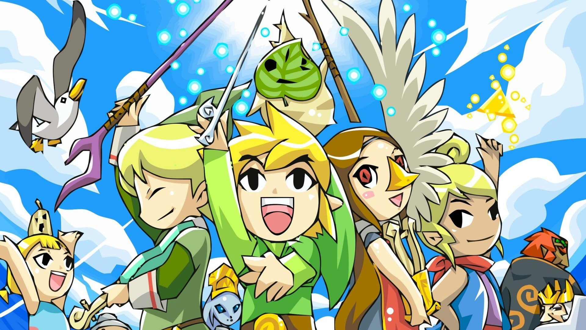 1080P, The Legend of Zelda: The Wind Waker, Zelda, HD Wallpaper