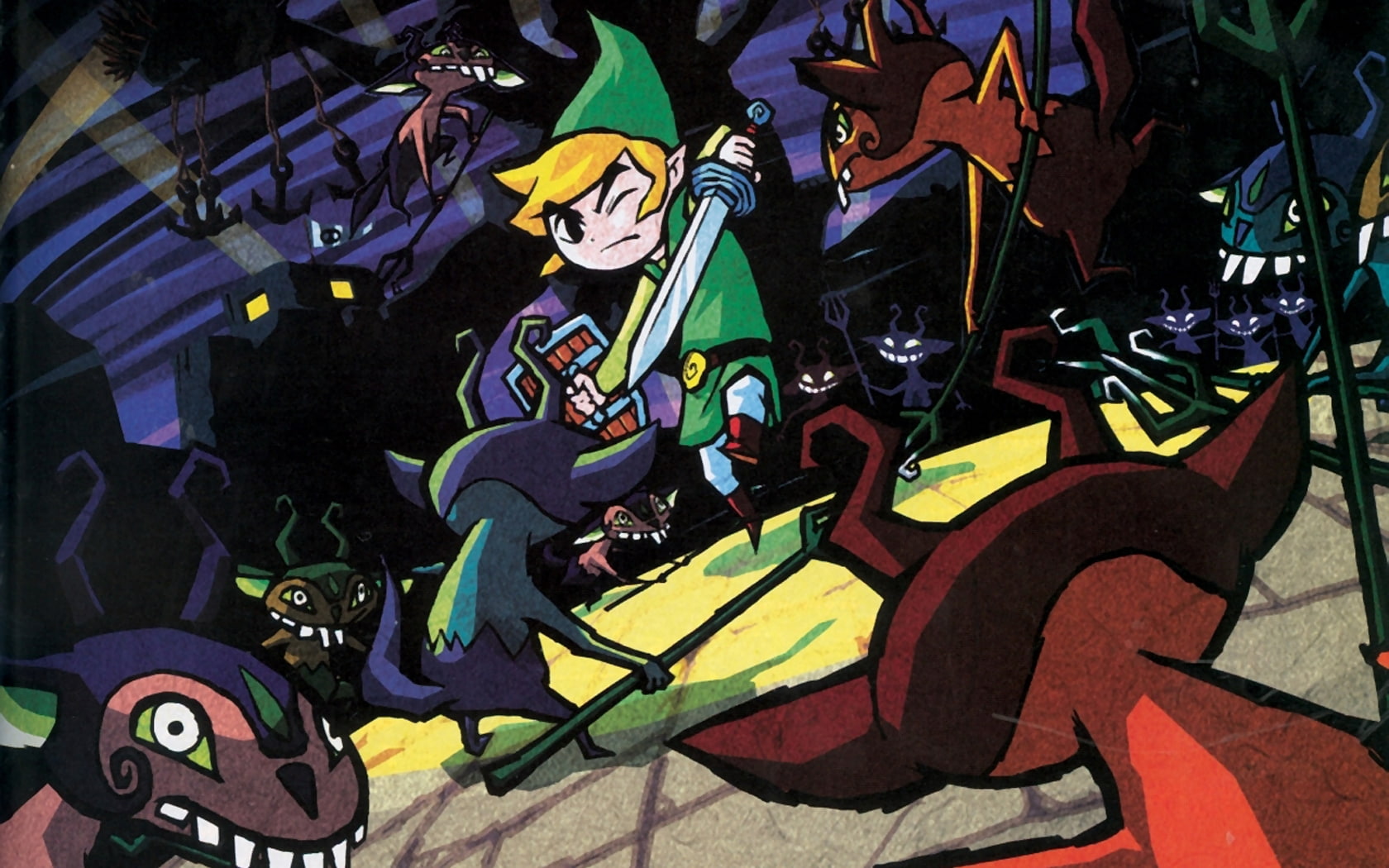 art, games, Link, wind, hd, zelda, waker, zelad, video, 720P, legend, HD Wallpaper