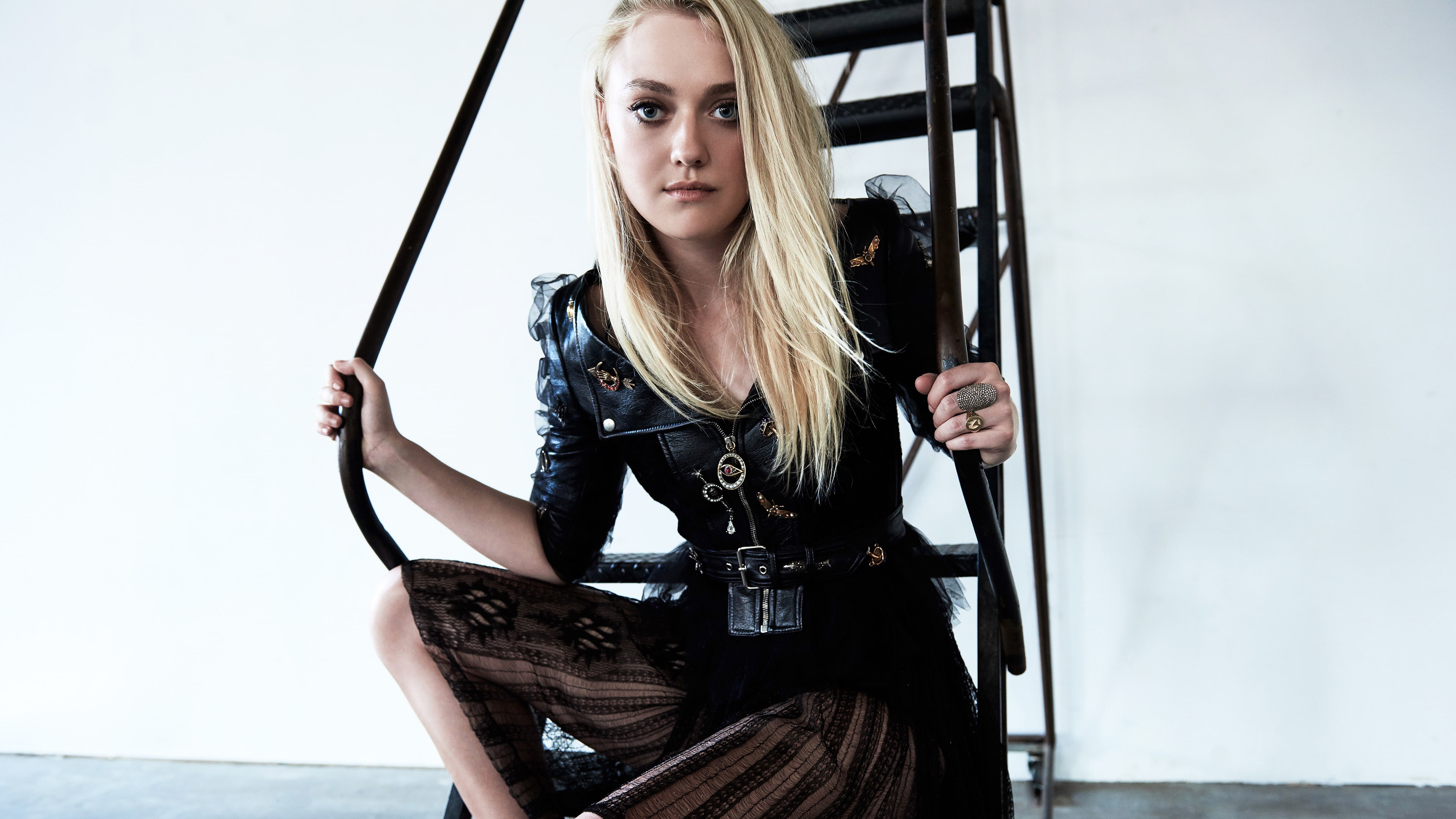 Dakota Fanning, 2016, 4K, 4K, Malibu Magazine, HD Wallpaper
