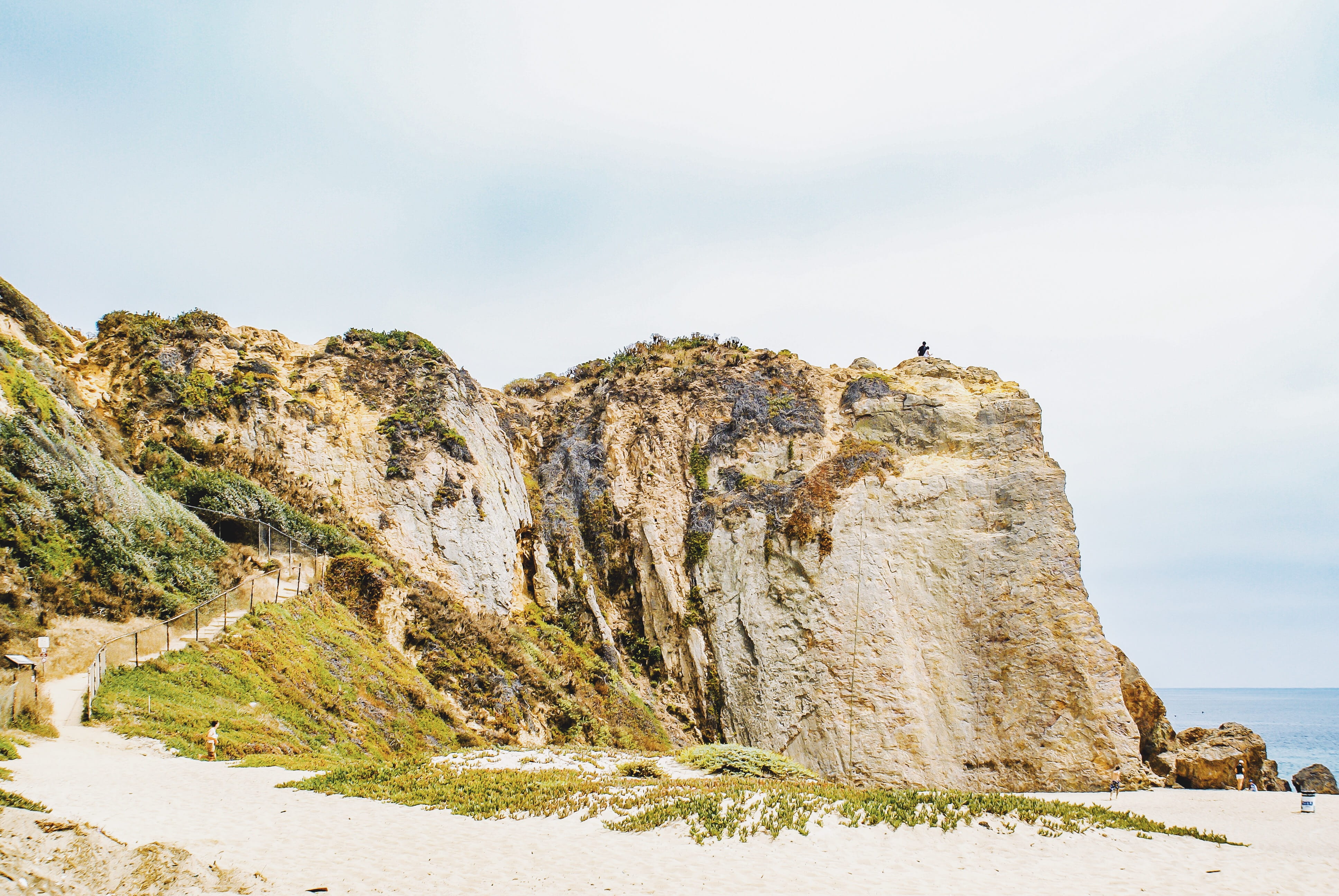 rock - object, cliff, water, solid, west coast, scenics - nature, tranquil scene, day, explore, tranquility, nature, land, formation, 4K, rock formation, HD Wallpaper