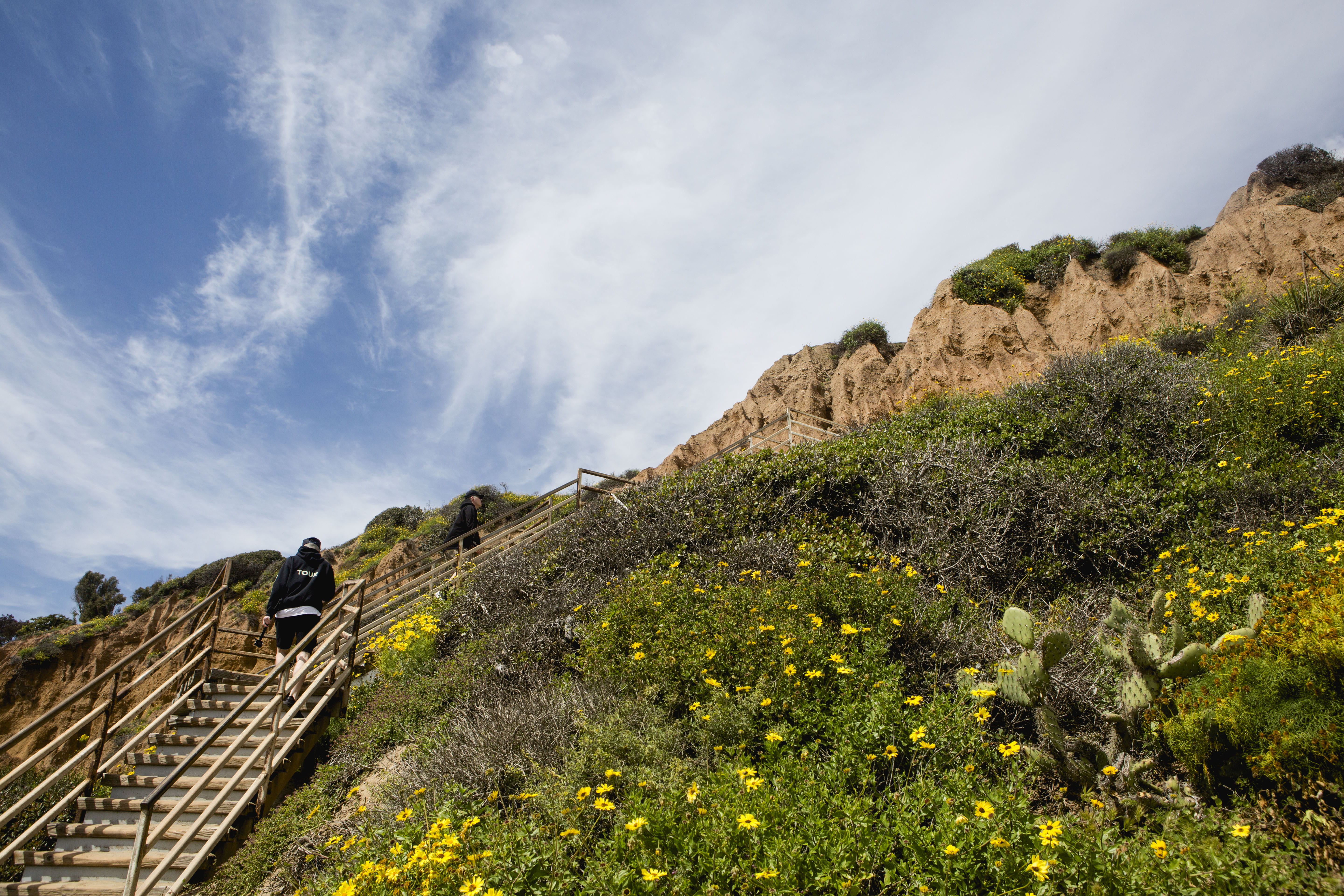 summer, united states, activity, non-urban scene, mountain, california, rocks, tranquility, malibu, nature photography, grass, 5K, nature, leisure activity, HD Wallpaper