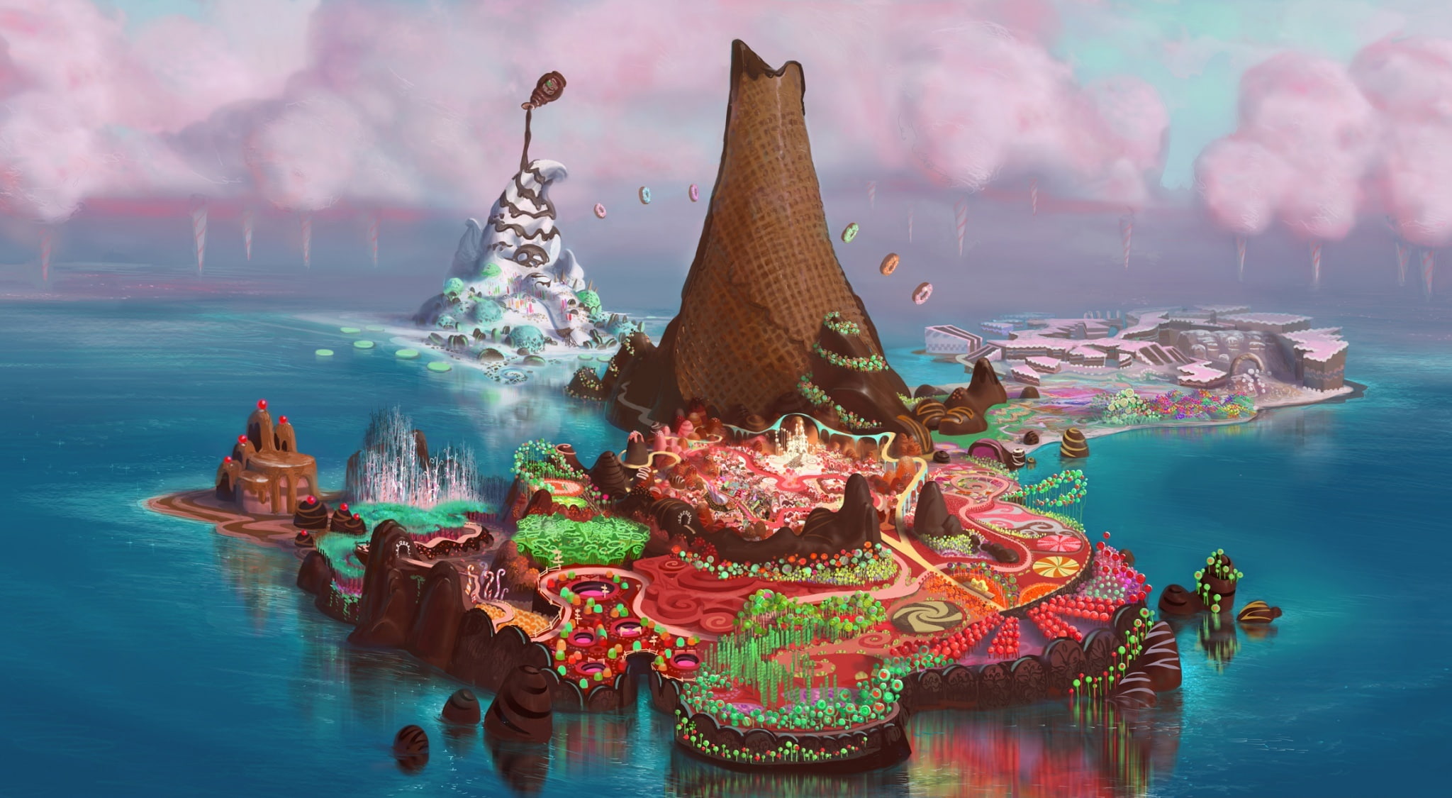 game, belief, festival, creativity, sculpture, video, island, architecture, Other Games, art and craft, chocolate, outdoors, 1080P, religion, celebration, HD Wallpaper