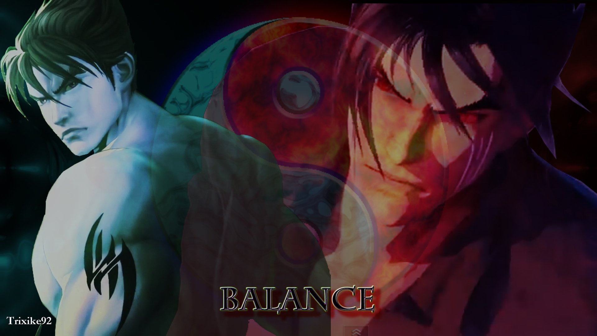 Eye, Tekken, Tekken Tag Tournament 2, Tekken 5, Tekken 6, Jin Kazama, 1080P, HD Wallpaper