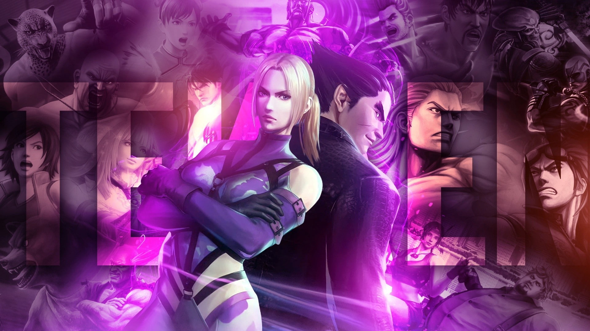 Jin Kazama, tekken, Nina Williams (Tekken), 1080P, HD Wallpaper