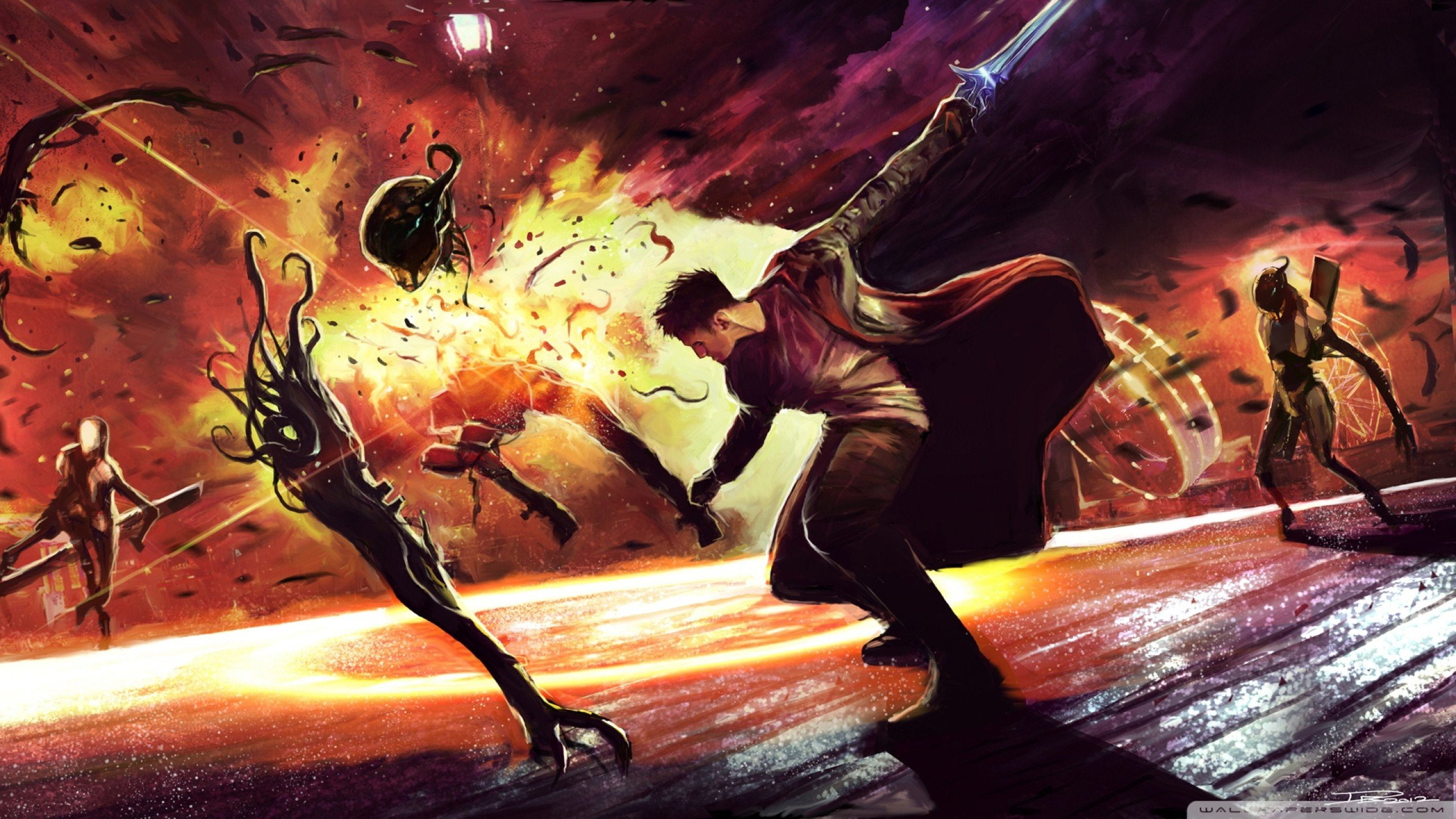 2K, kazama, jin, HD Wallpaper