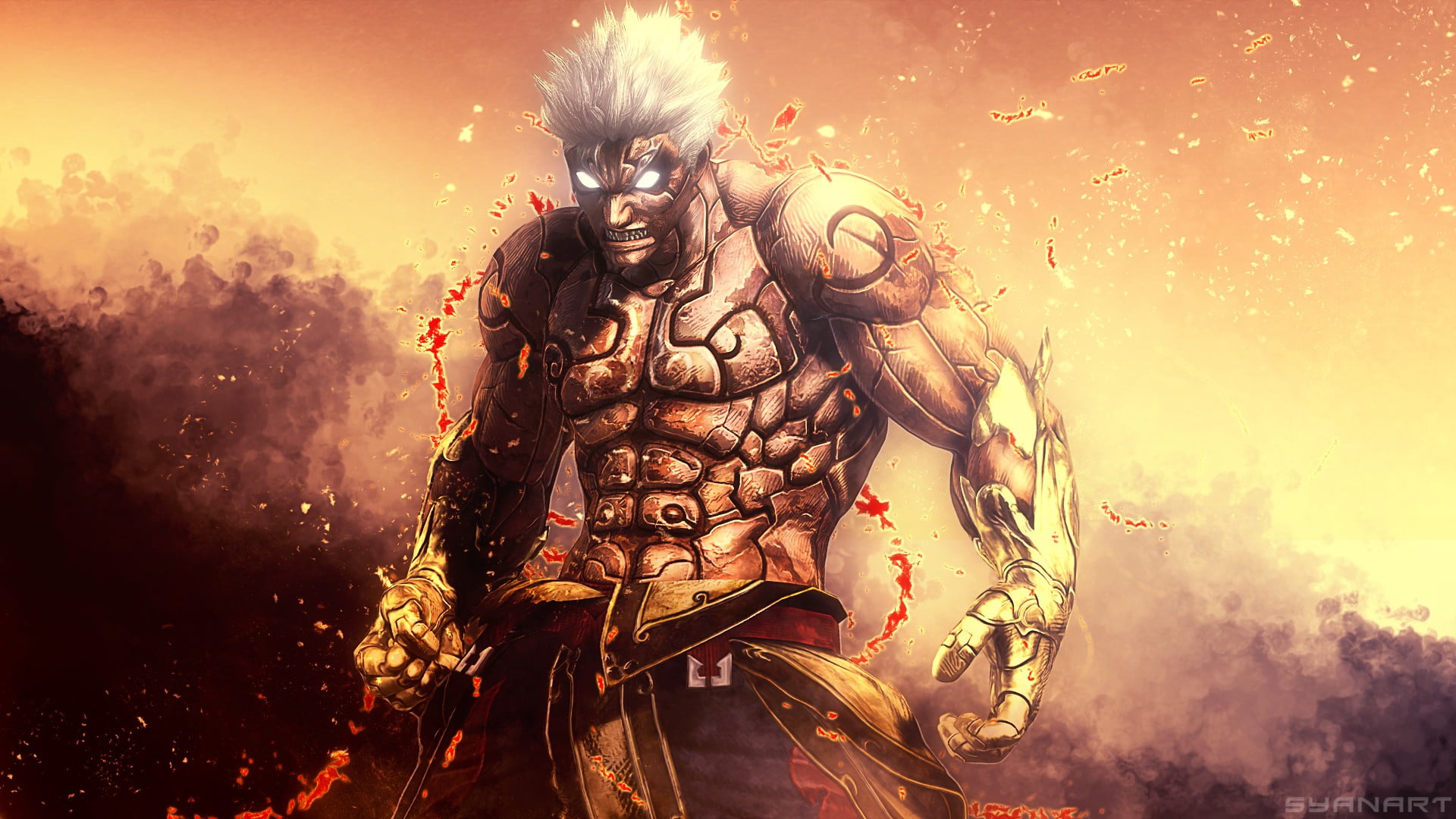 fantasy art, Asura, arts culture and entertainment, disguise, looking at camera, adult, creativity, event, Asuras Wrath, video games, nature, multi colored, HD Wallpaper