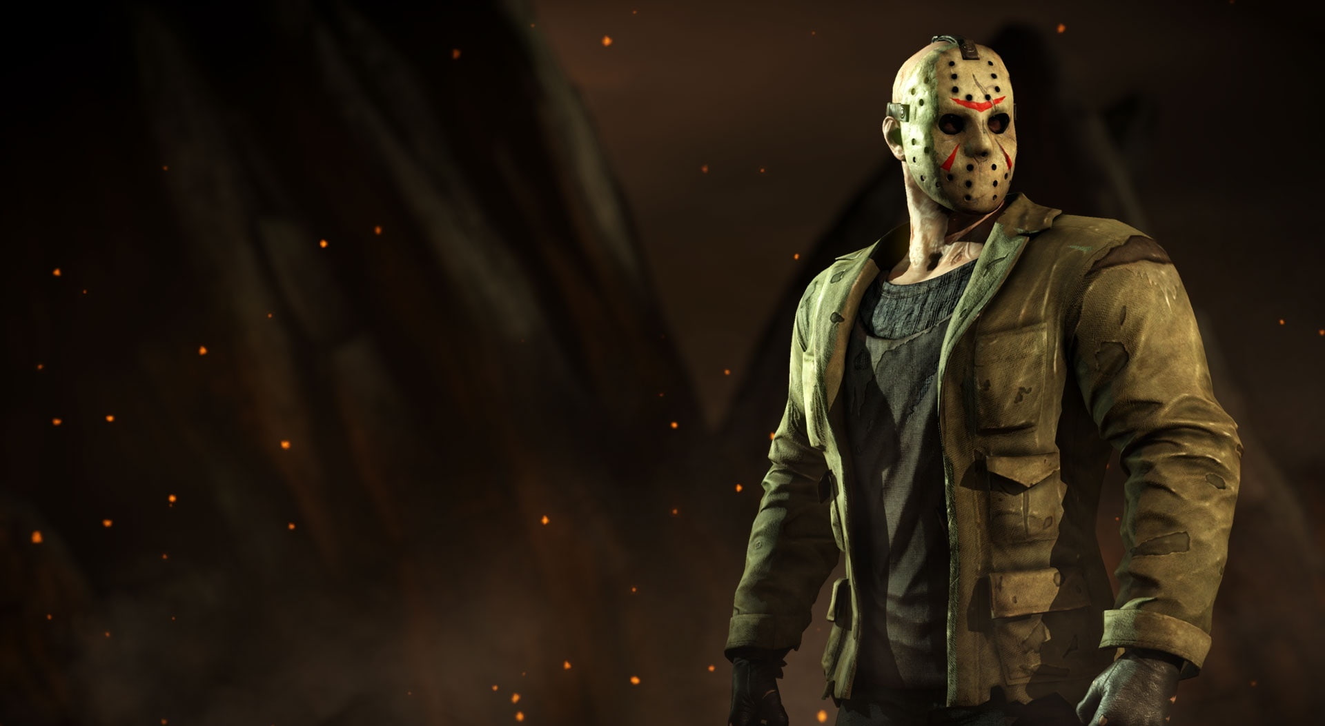 mask, indoors, three quarter length, Combat, Games, jacket, Kombat, Jason, men, spooky, Game, obscured face, illuminated, human representation, mortalkombat, HD Wallpaper