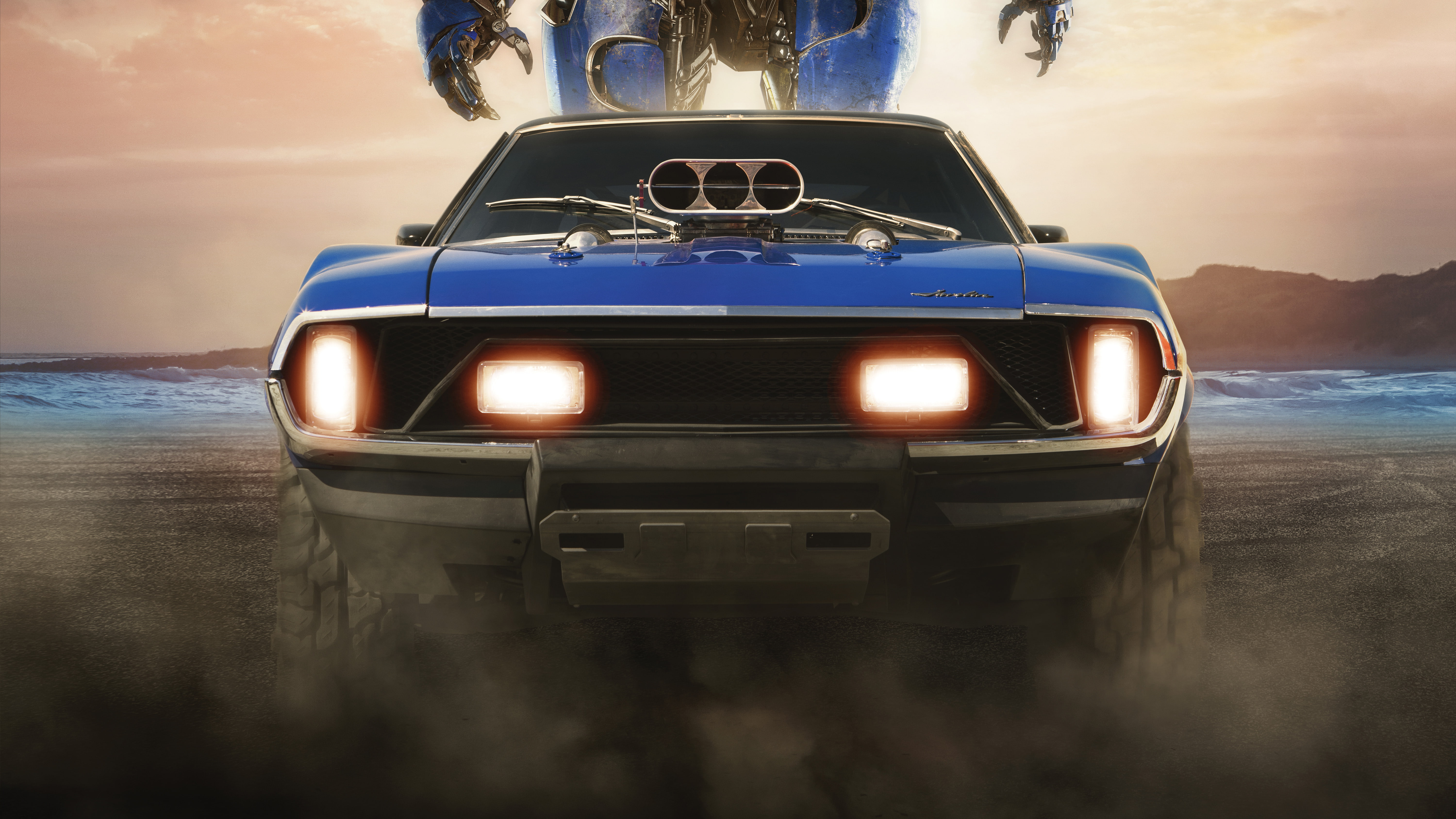 Bumblebee, Dropkick, 5K, Decepticon, 4K, 5K, Muscle car, 2019, HD Wallpaper