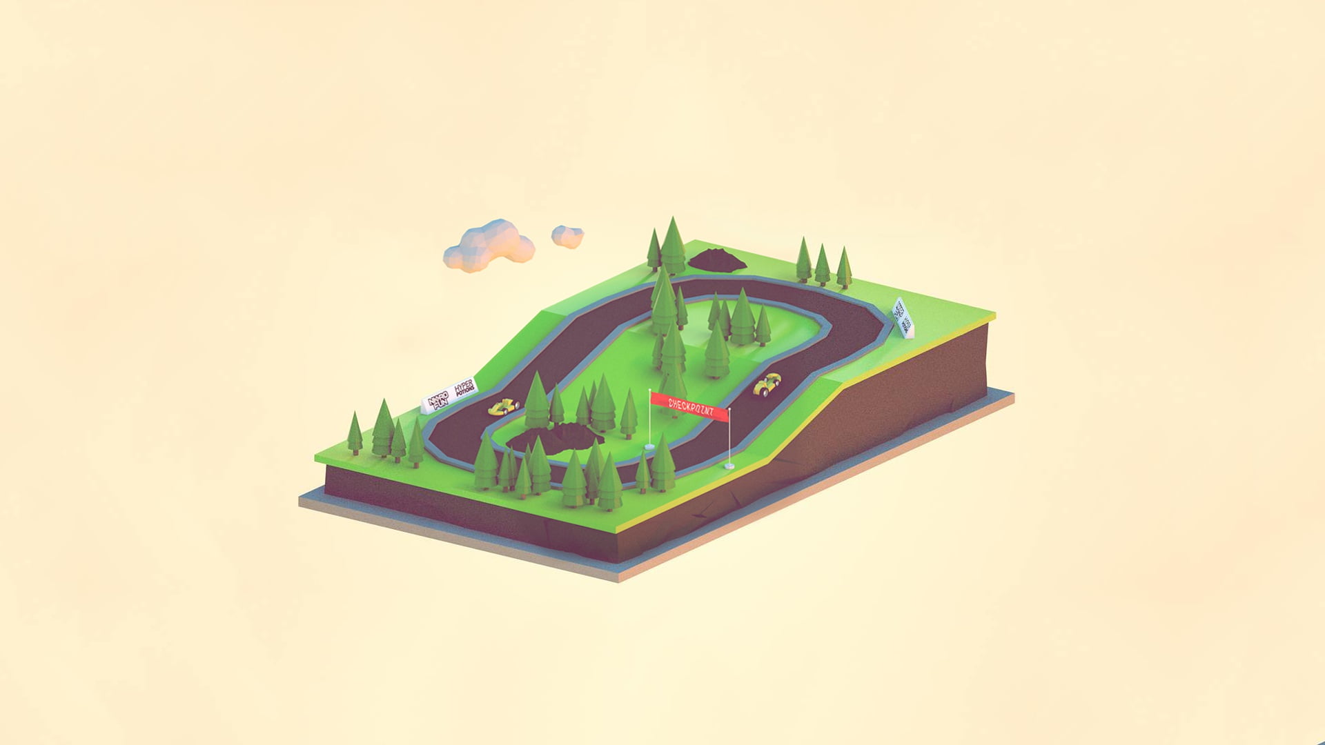 Monstercat, 1080P, Checkpoint, Music, Cover, Nitro Fun and Hyper Potions, HD Wallpaper