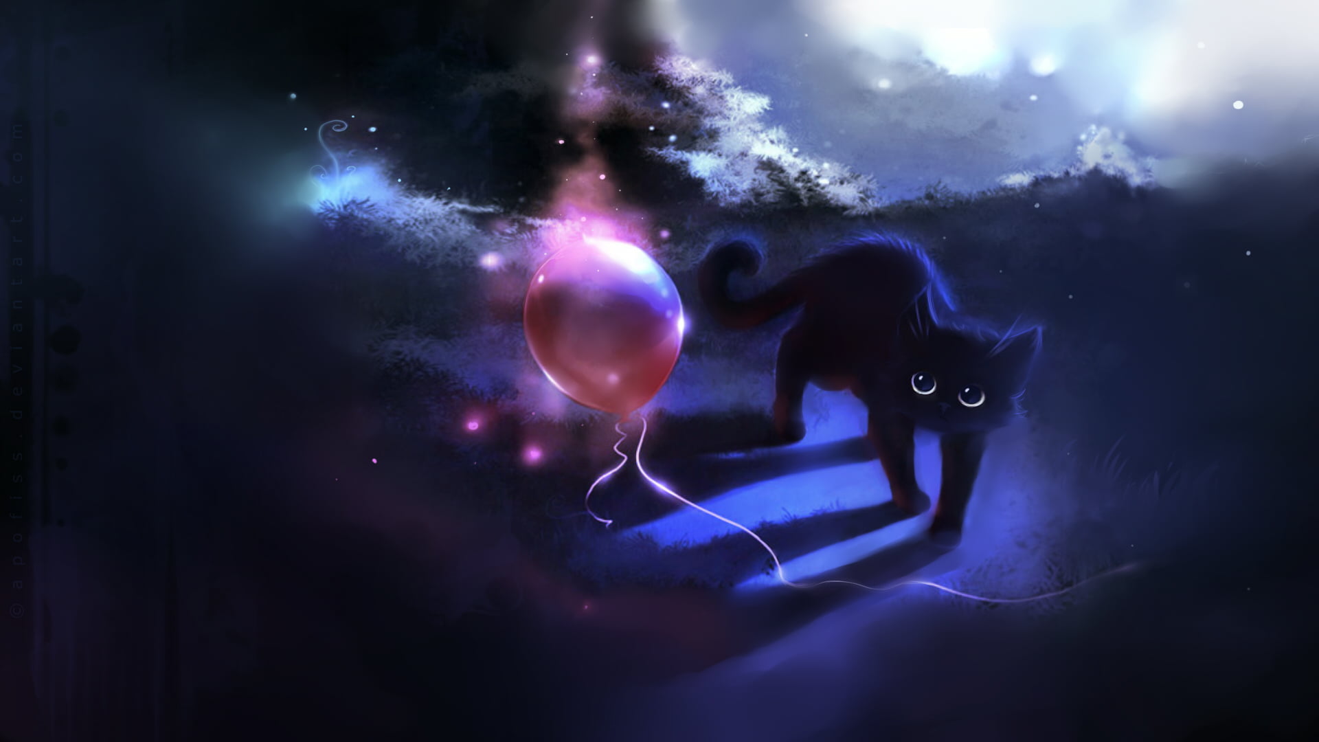 party - Social Event, digital composite, futuristic, night, star - space, abstract, magic, celebration, spooky, animal, a balloon, astronomy, technology, HD Wallpaper