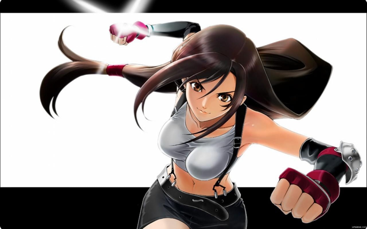 art, lockheart, x, fantasy, hd, video, tifa, 720P, games, vii, Tifa Lockheart, final, Final Fantasy VII, HD Wallpaper