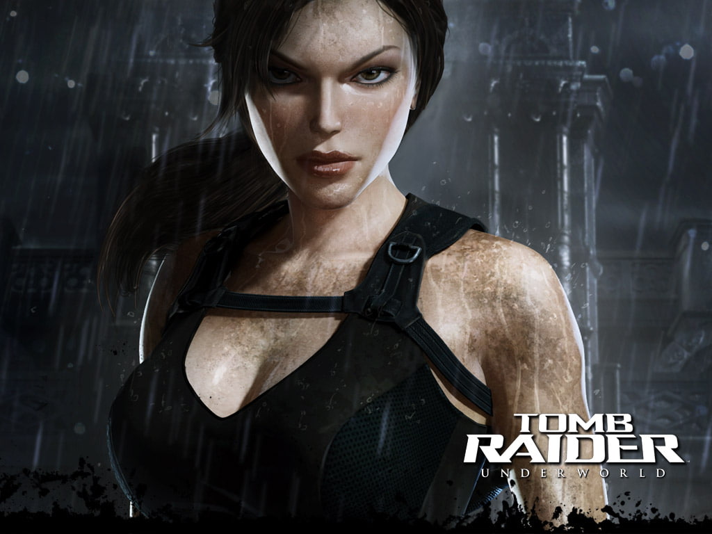 hairstyle, young women, looking at camera, Tomb, standing, waist up, serious, Raider, headshot, young adult, adult, one person, glass - material, Underworld, HD Wallpaper