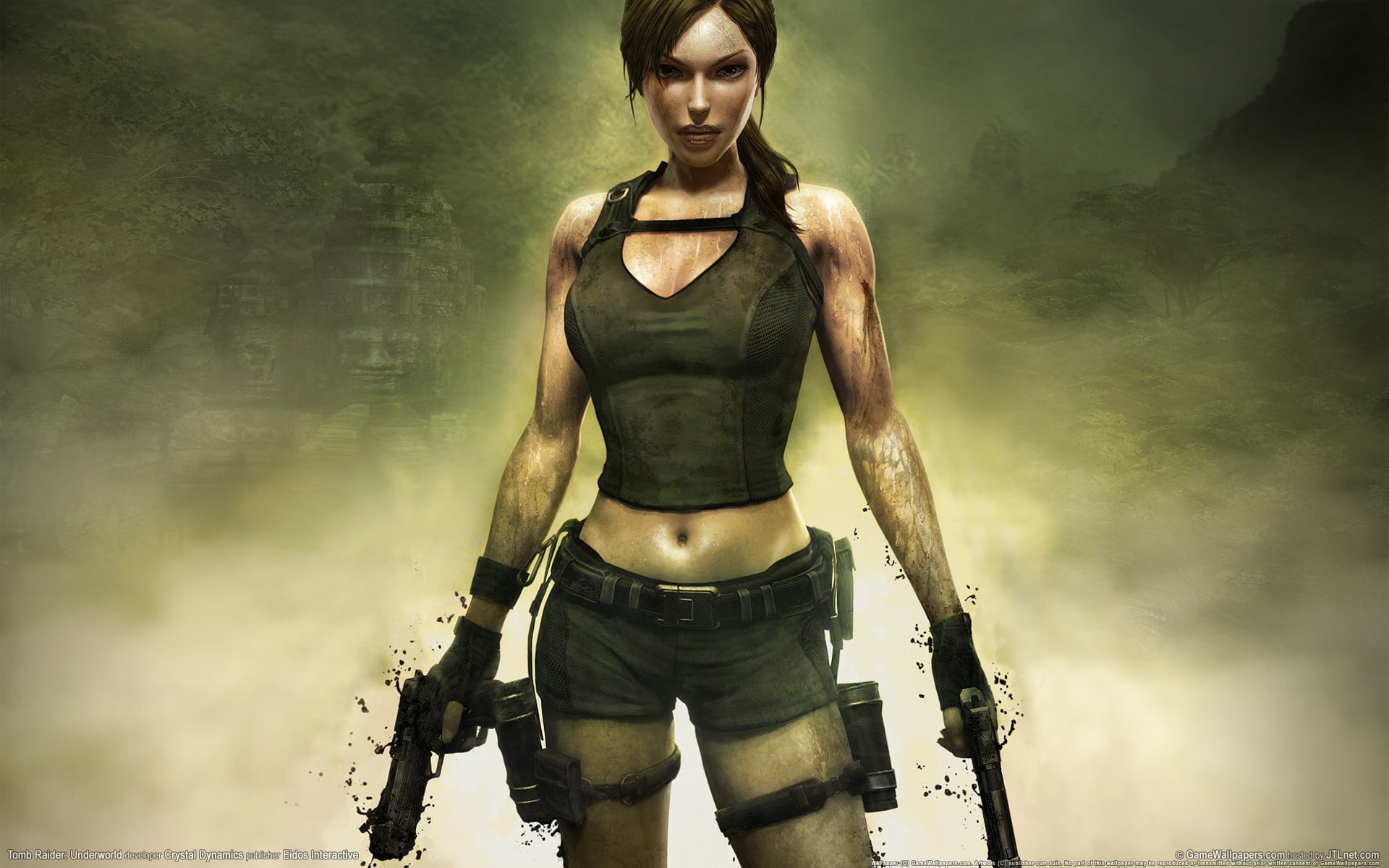 Tomb Raider: Underworld, Tomb Raider, 1080P, Lara Croft, video games, HD Wallpaper