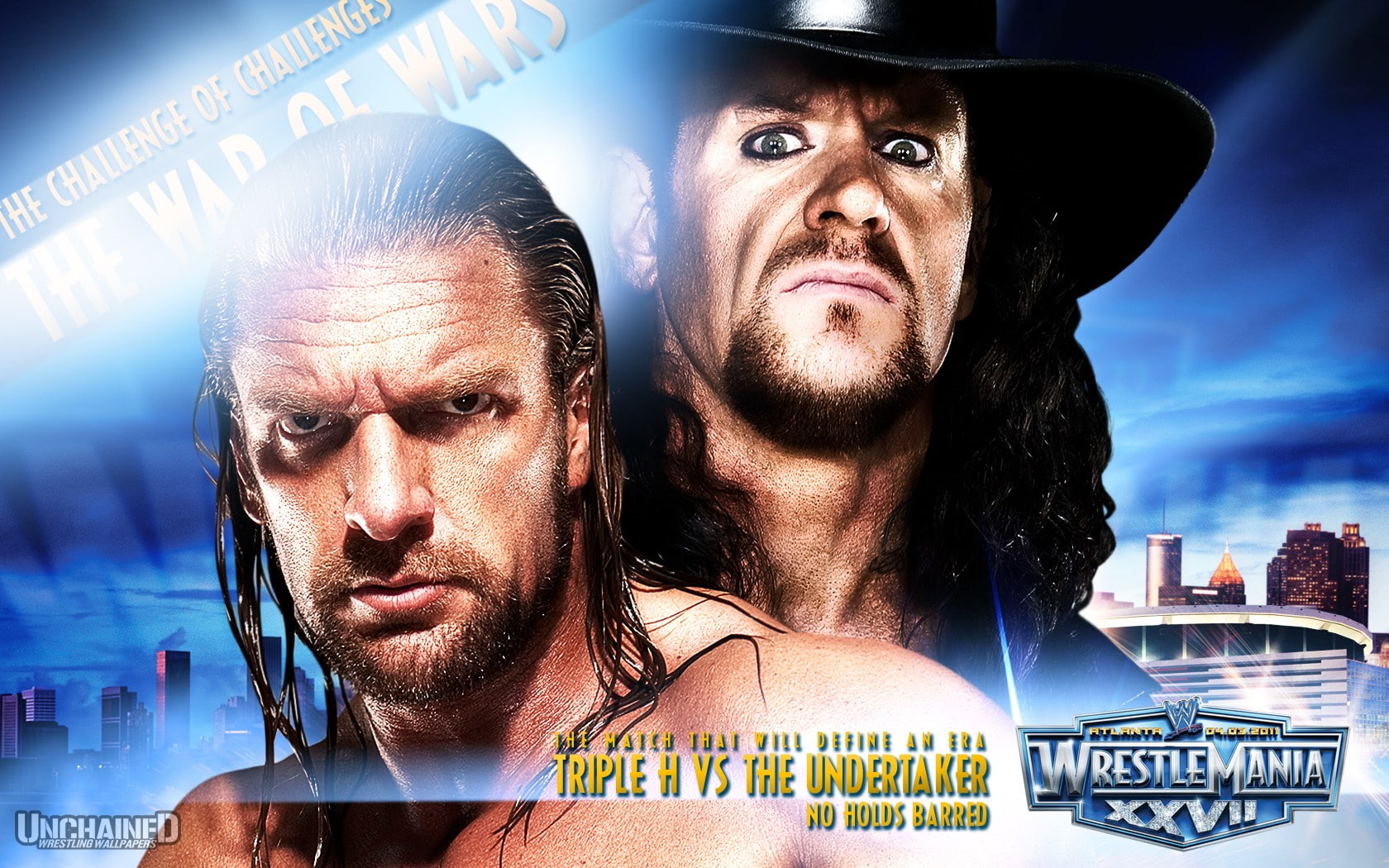 720P, The Undertaker, Triple H, WWE, HD Wallpaper
