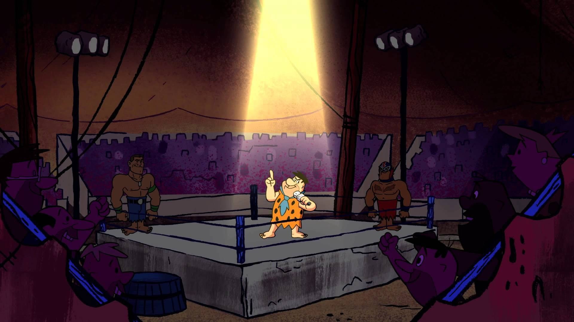 the flintstones and wwe stone age smackdown, 1080P, HD Wallpaper