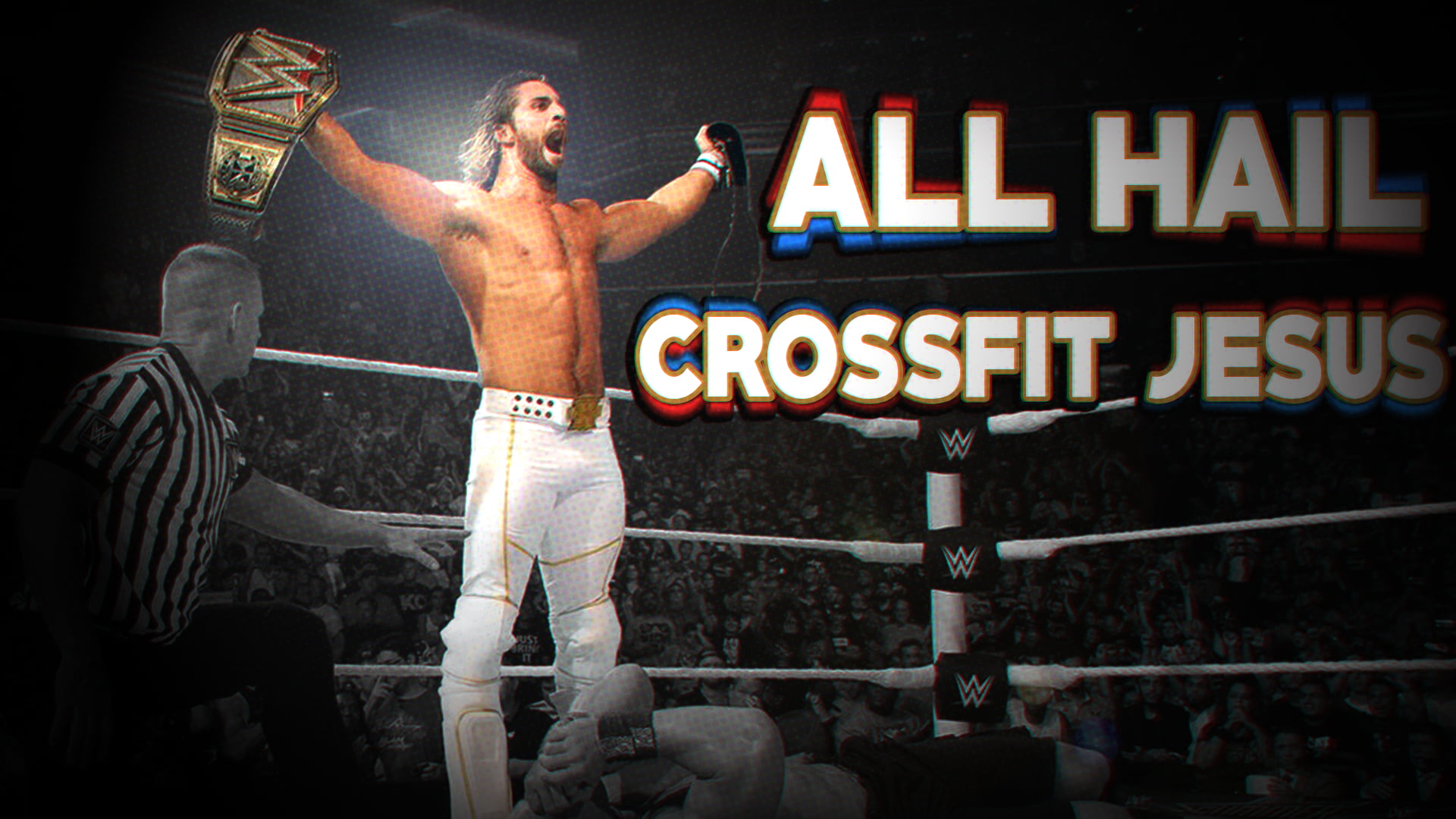 jesus, western script, crossfit, real people, casual clothing, standing, strength, text, muscular build, WWE, exercising, lifestyles, men, healthy lifestyle, HD Wallpaper