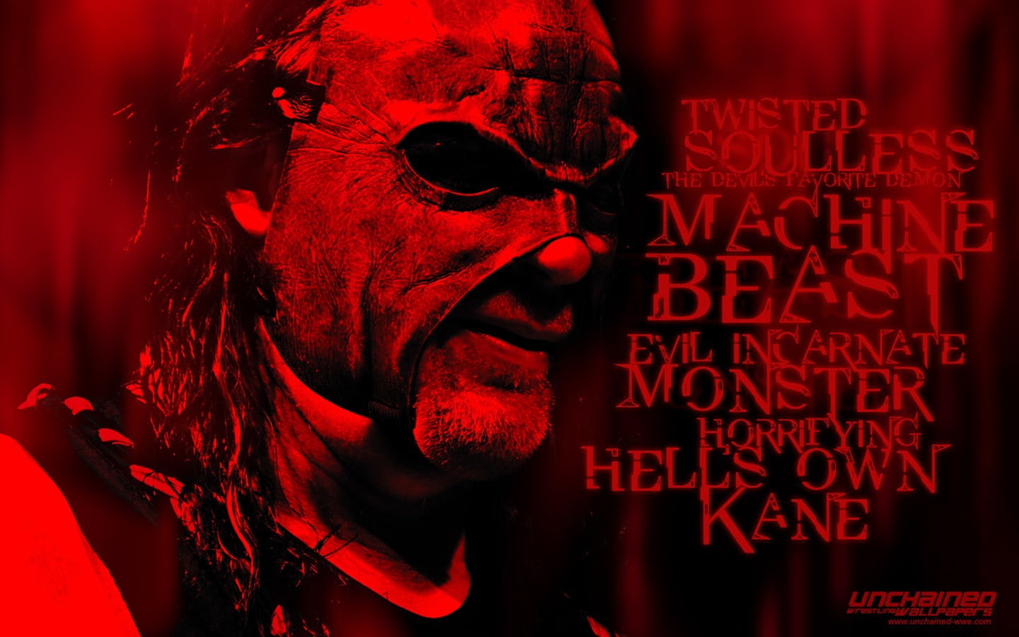 red, world, x, sports, hd, wwe, art, kane, wrestling, entertainment, 720P, HD Wallpaper