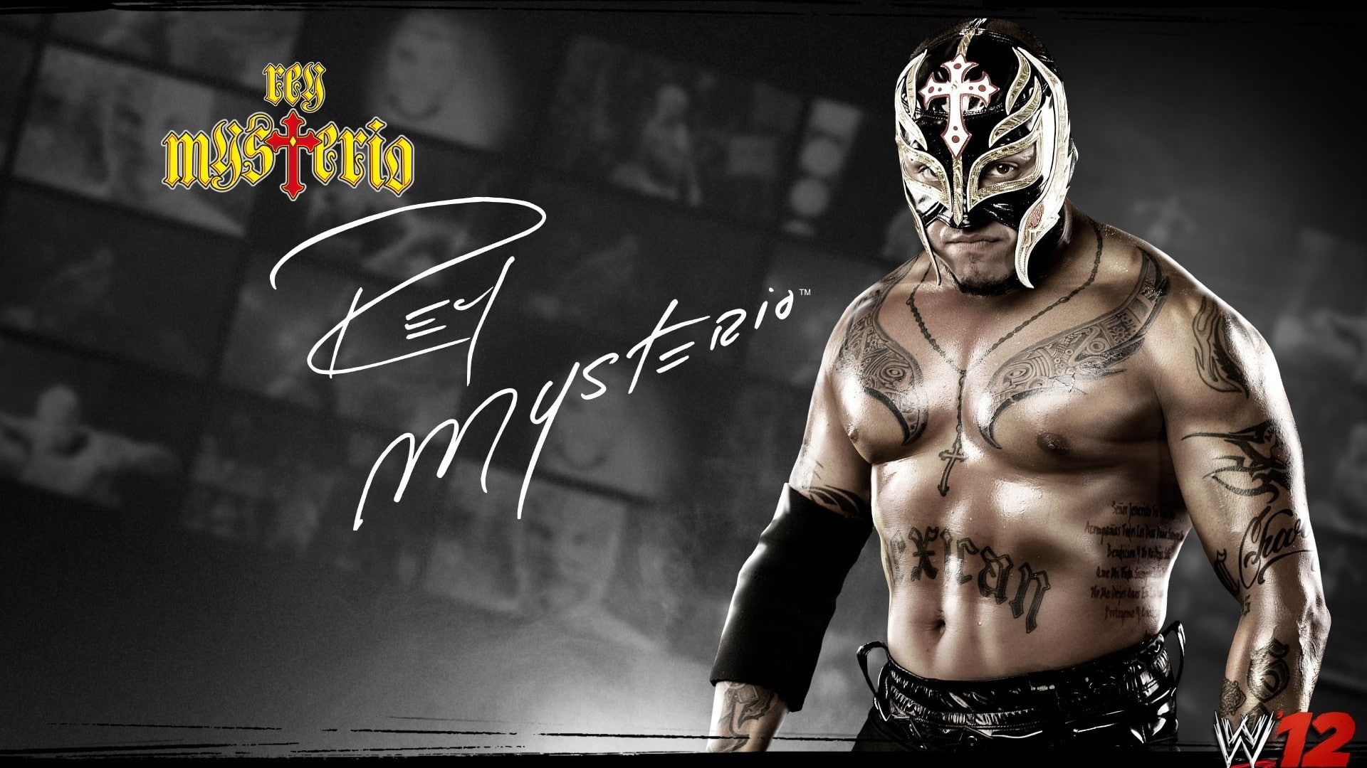 hd, mysterio, 1080P, wrestling, sports, rey, entertainment, wwe, art, world, x, HD Wallpaper