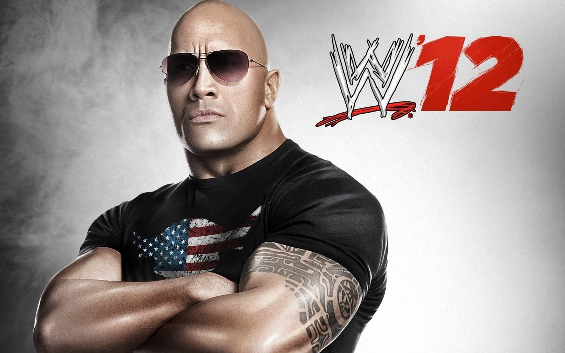 wrestling, world, dwayne, johnson, wwe, entertainment, 1080P, rock, HD Wallpaper