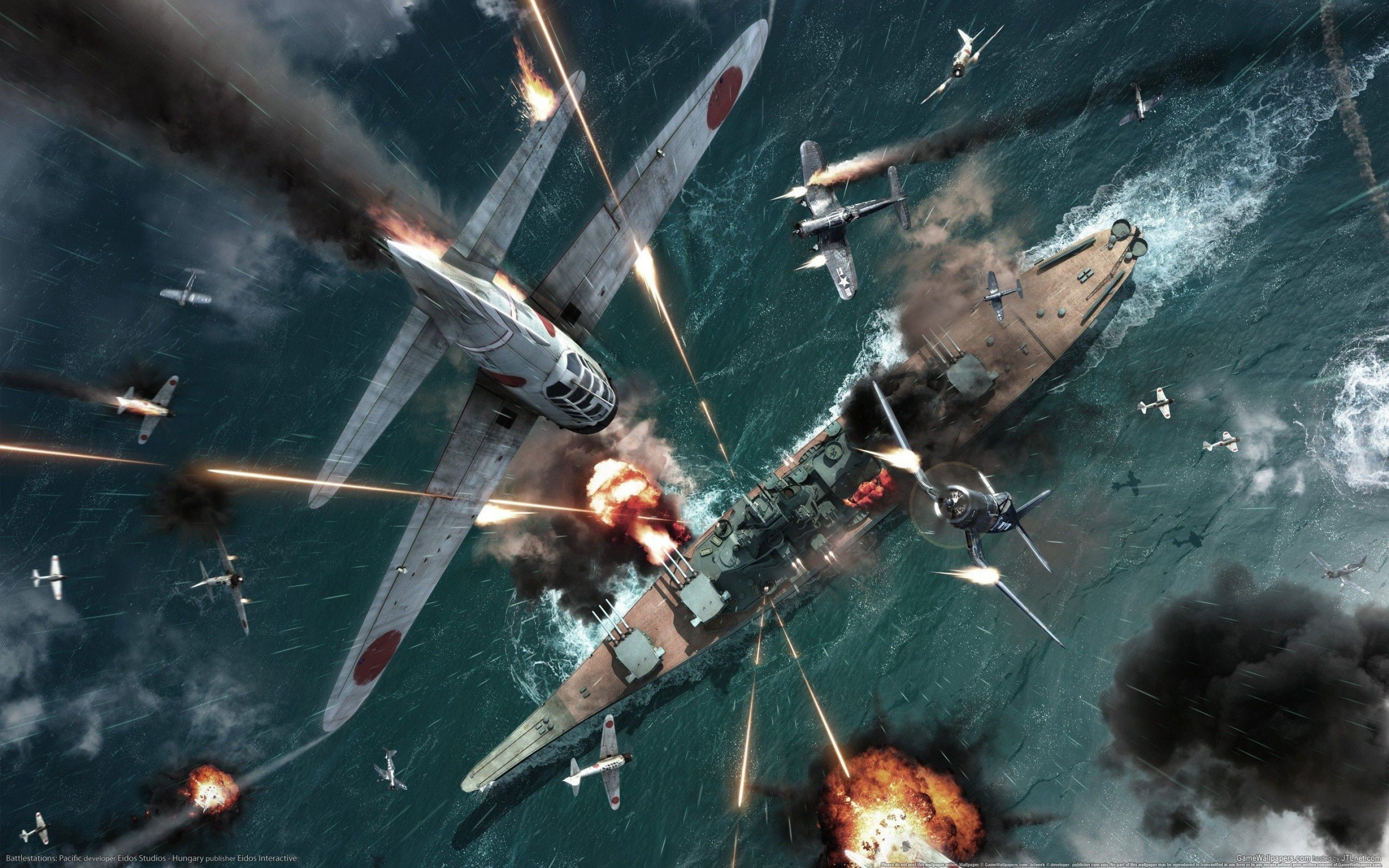 action, fighting, war, military, battlestations, 2K, wwll, battle, strategy, HD Wallpaper