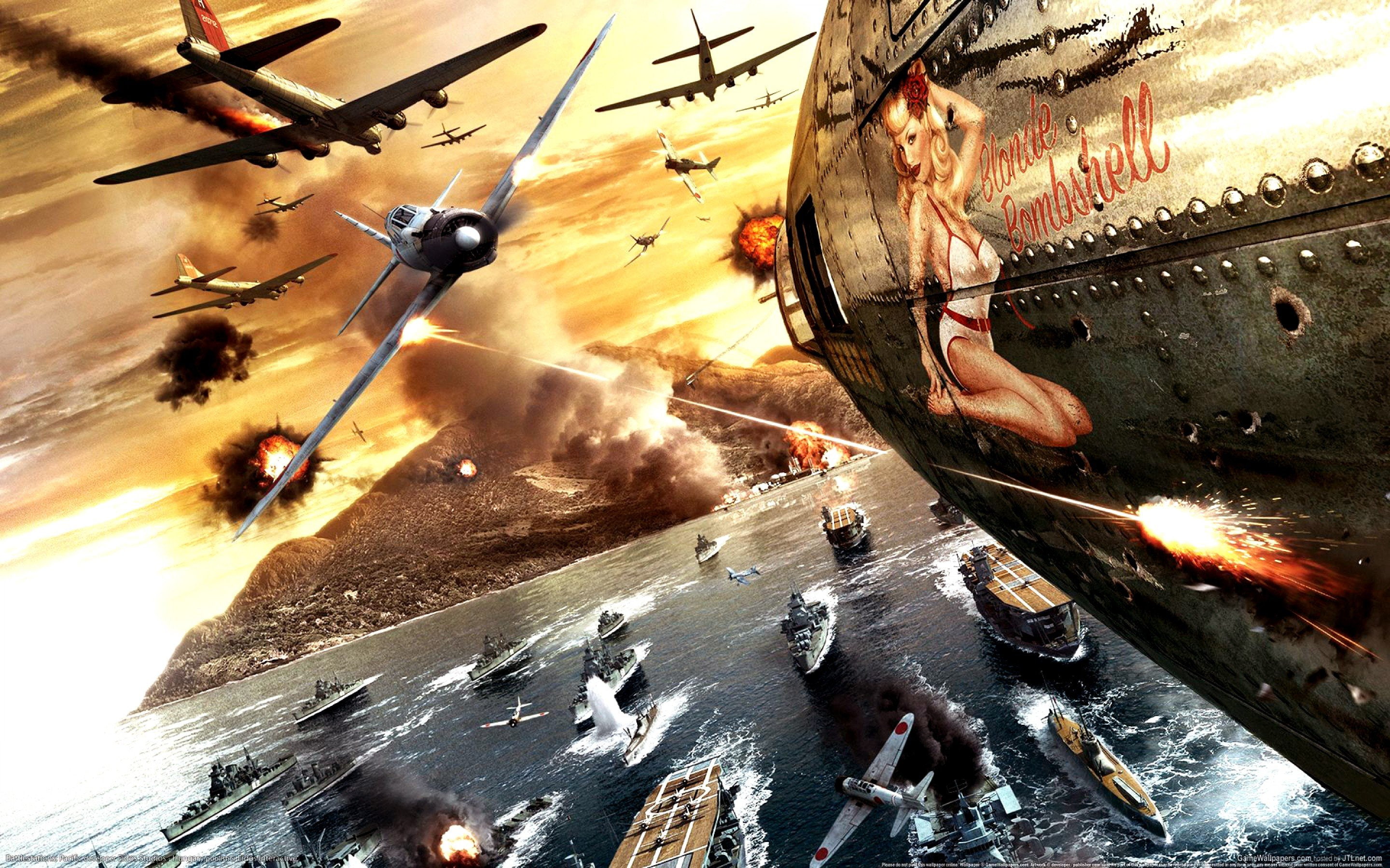 military, 2K, action, war, battlestations, battle, strategy, wwll, fighting, HD Wallpaper