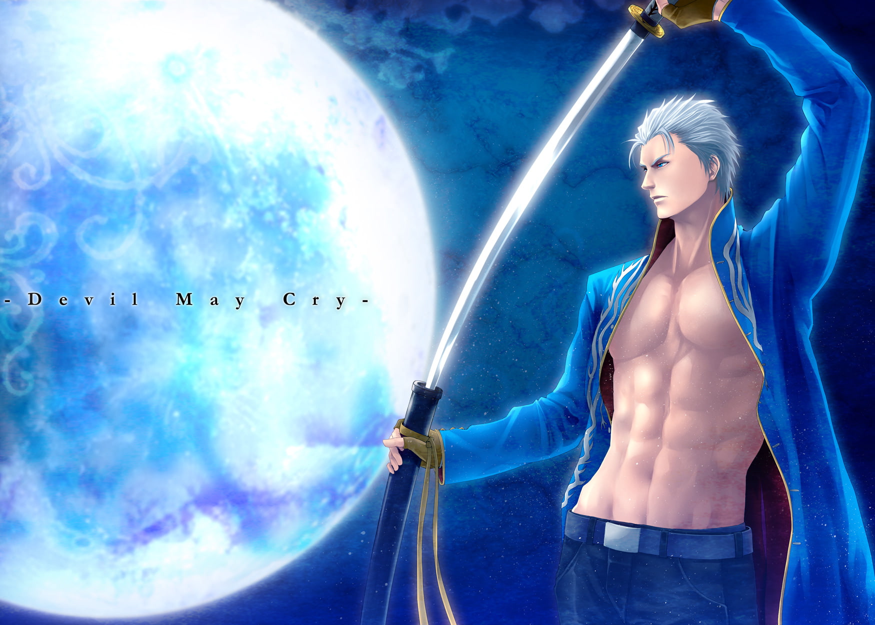 vergil, cry, devil, 720P, HD Wallpaper