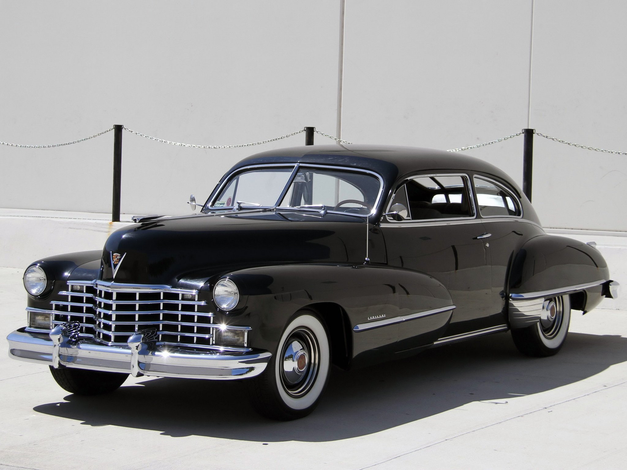 6207, 1946, coupe, sixty two, luxury, cadillac, retro, club, 1080P, HD Wallpaper