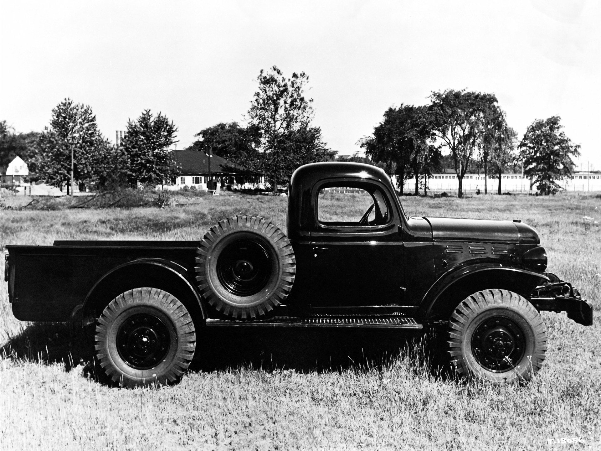retro, custom, power, 1946, 4x4, wagon, prototype, pickup, dodge, commercial, 1080P, HD Wallpaper