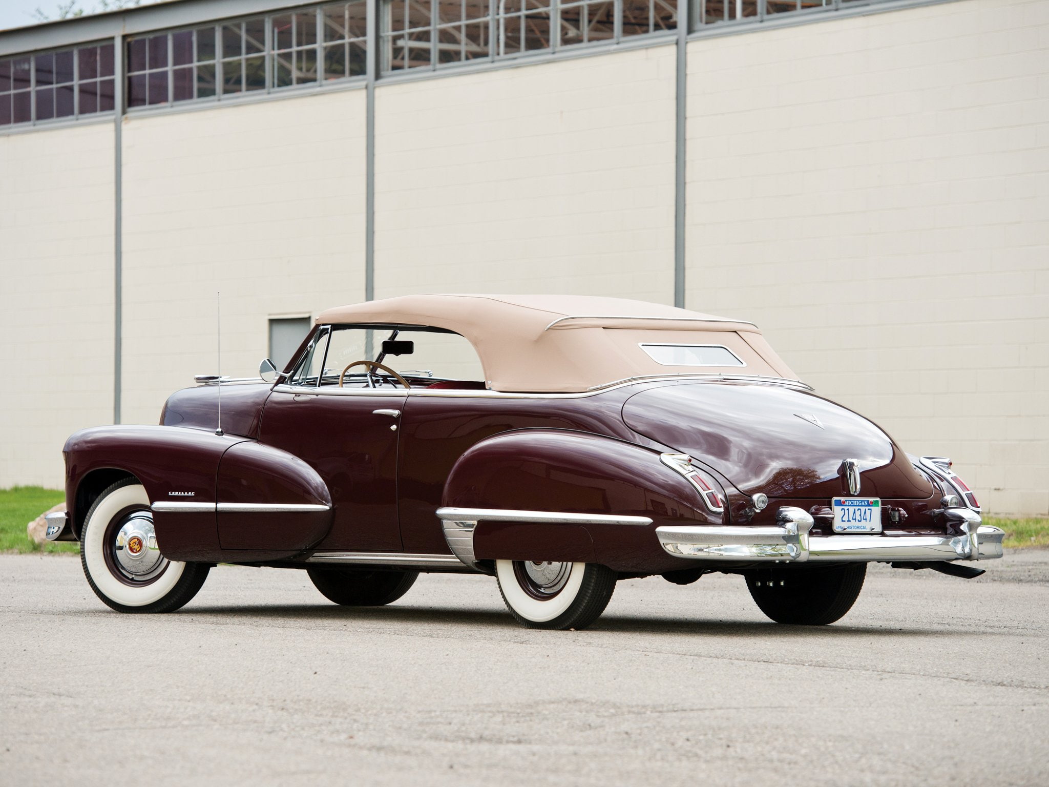 convertible, 1946, cadillac, 6267d, retro, 1080P, luxury, sixty, HD Wallpaper