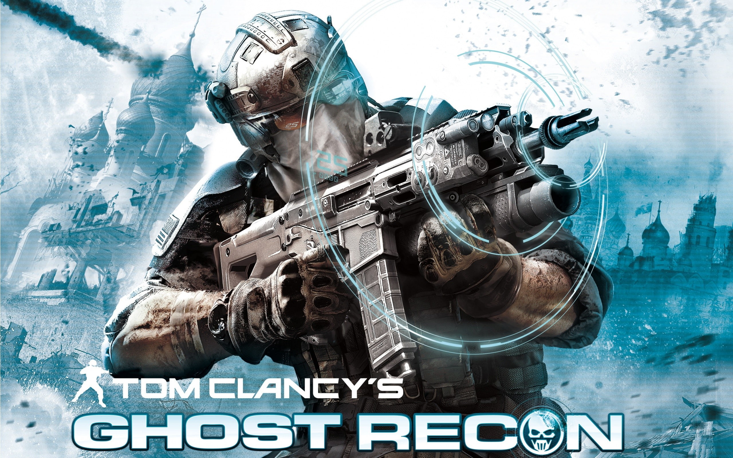 ghost, recon, soldier, video games, 2K, hd, graw, HD Wallpaper