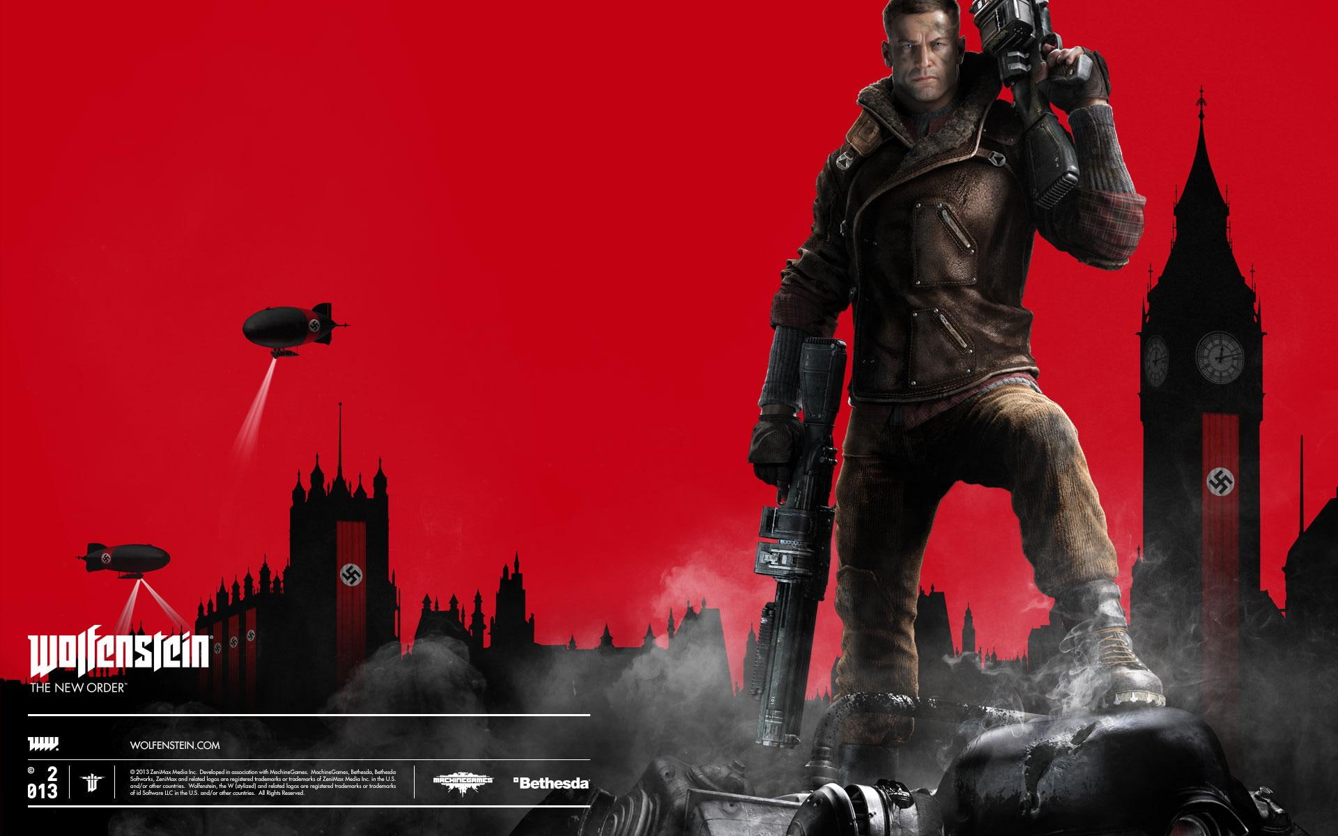 new, wolfenstein, video, order, game, 1080P, HD Wallpaper
