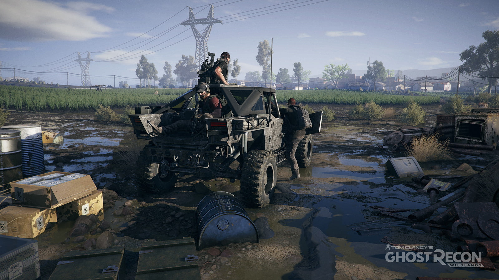 soldiers, car, ghost recon wildlands, 720P, wildlands, ghost, recon, HD Wallpaper