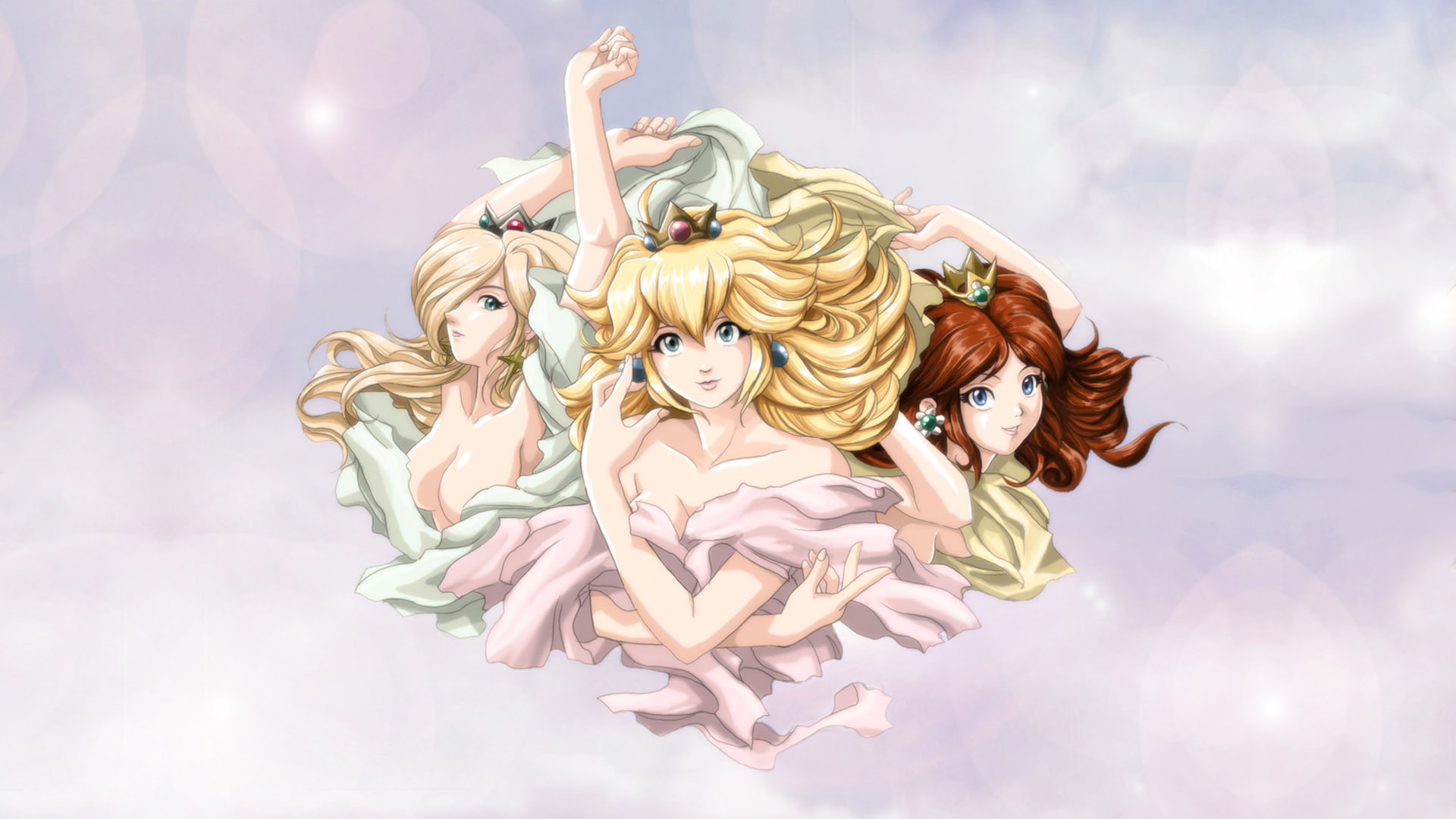 1080P, video games, mario, hd, princess, peach, HD Wallpaper