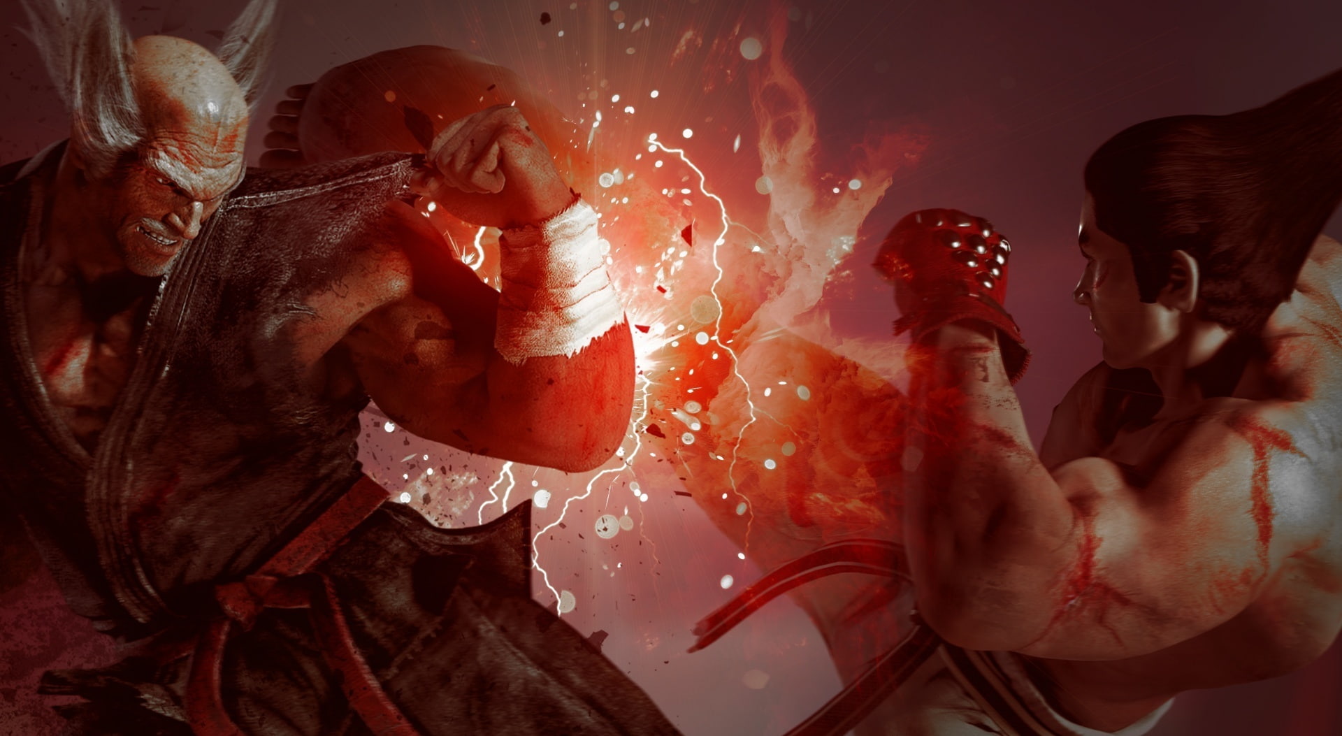 adult, vs, togetherness, life events, celebration, red, Other Games, group of people, indoors, festival, human hand, Games, women, water, men, heihachi, HD Wallpaper