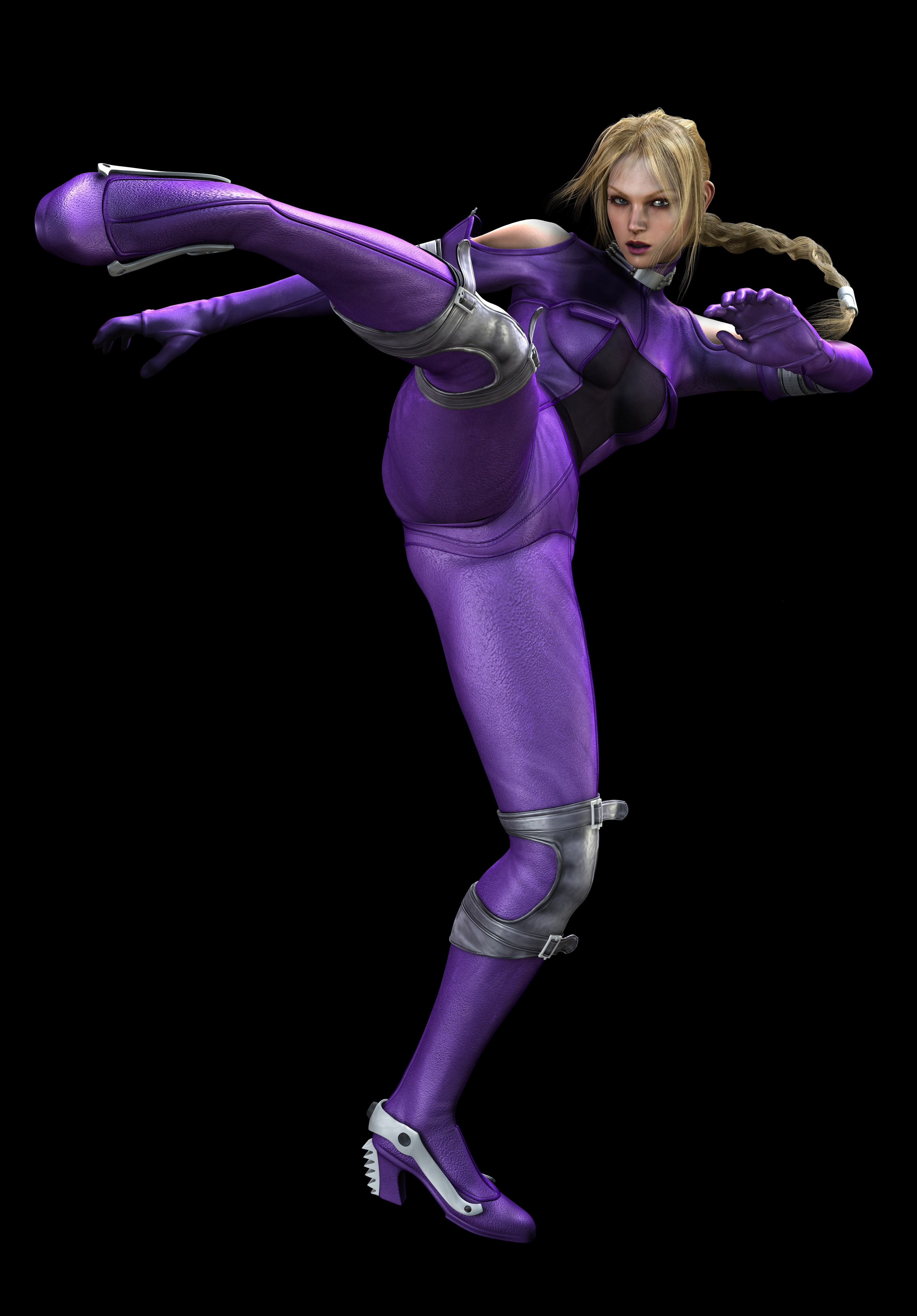 girls, d, hd, 4K, Tekken, 3D girls, williams, nina, x, art, games, video, Phone HD Wallpaper