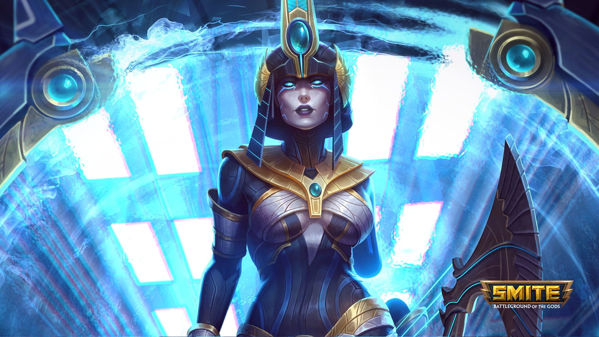 1080P, Video Game, Smite, Neith (Smite), HD Wallpaper
