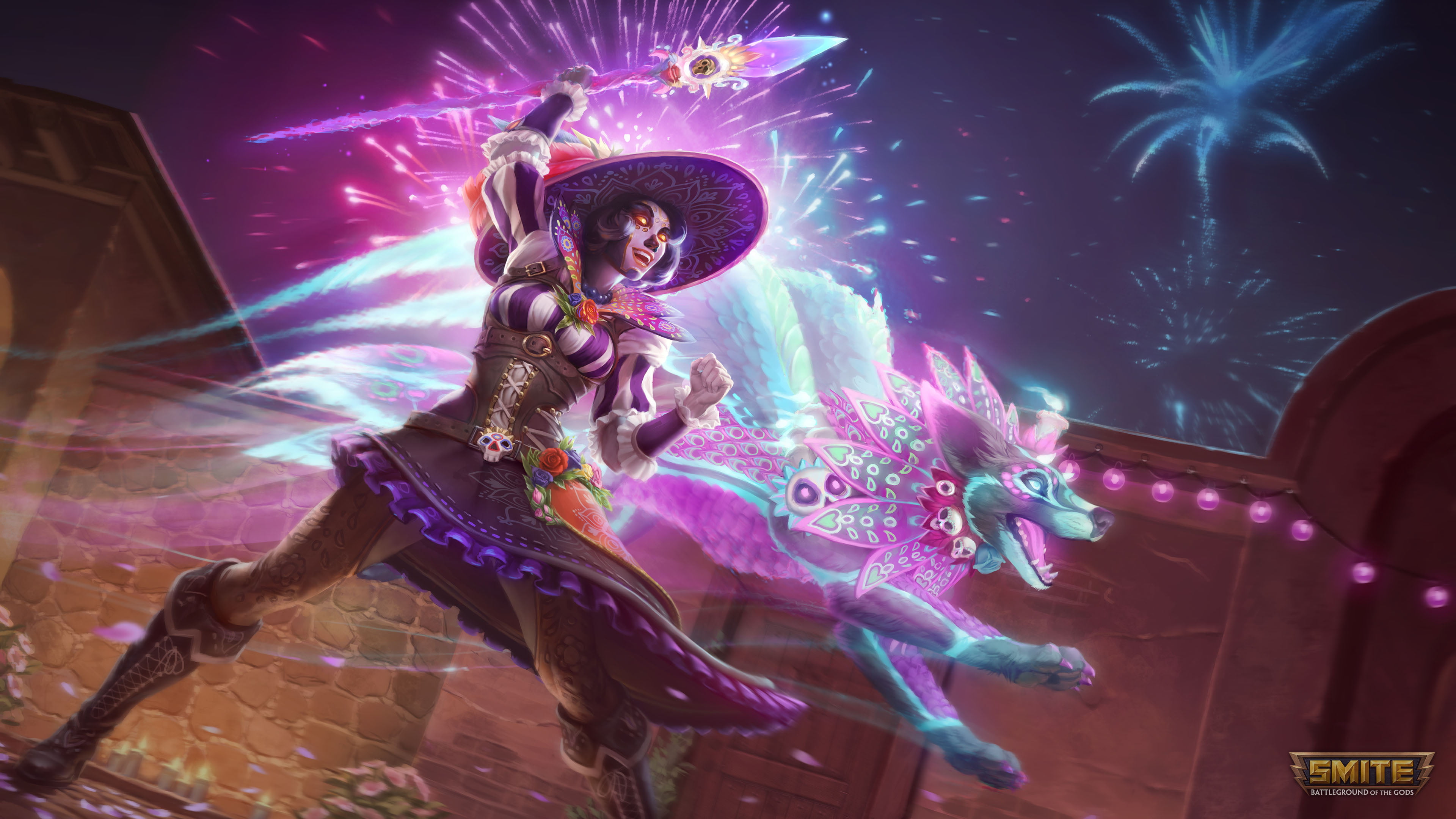 Smite, Skadi (Smite), 4K, Video Game, HD Wallpaper
