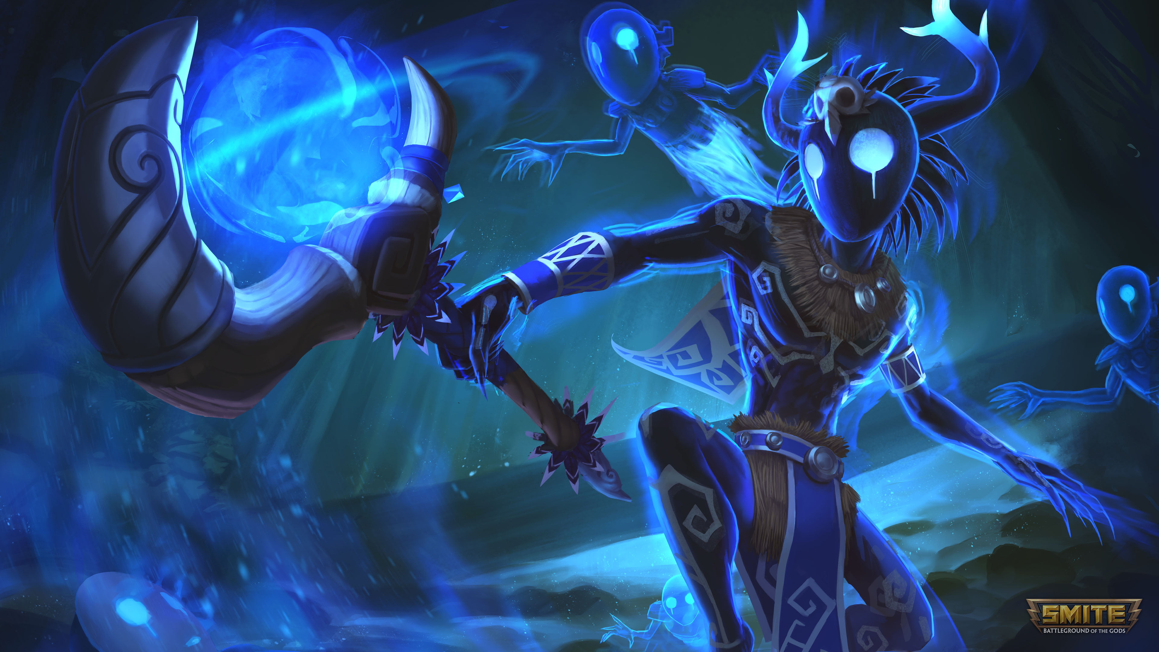 Ah Puch (Smite), 4K, Smite, Video Game, HD Wallpaper