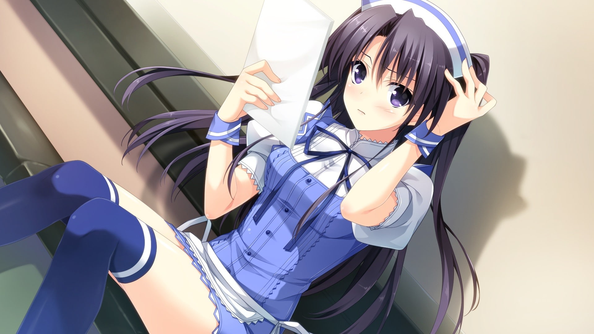 anime girls, Morikubo Yuna, Berrys, 1080P, visual novel, HD Wallpaper