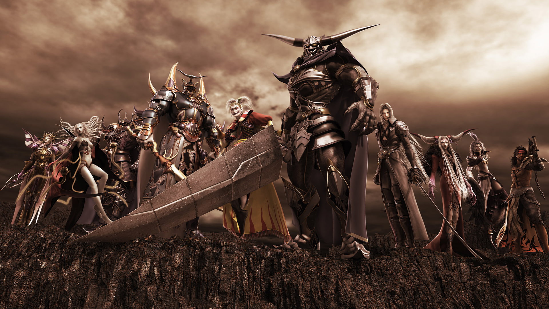 1080P, sword, final, video games, dissidia, fantasy, hd, HD Wallpaper