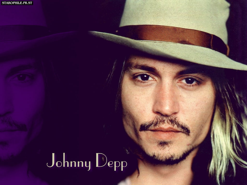 mature, johnny depp, hat, man, 480P, johnny, black, depp, celebrities, black eyes, eyes, HD Wallpaper