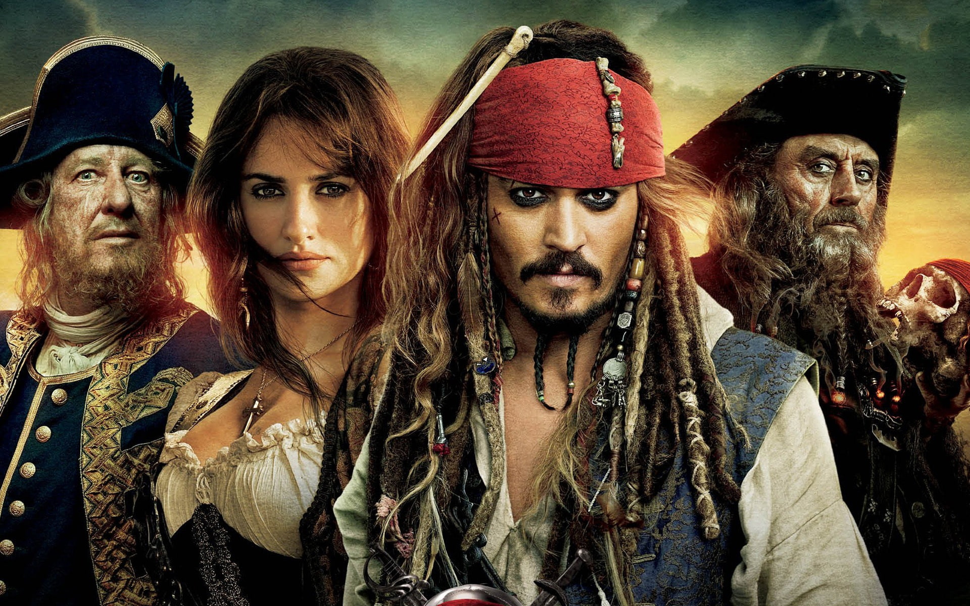 2011, Pirate, 1080P, Caribbean, pirates, HD Wallpaper