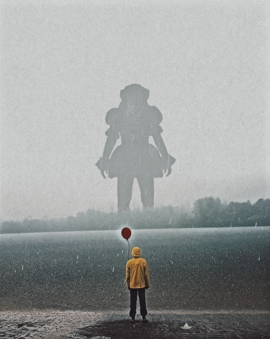 720P, photography, creepy, movie characters, pennywise, digital art, Photoshop, horror, graphic design, Mobile animation, Film posters, movie theater, Phone HD Wallpaper