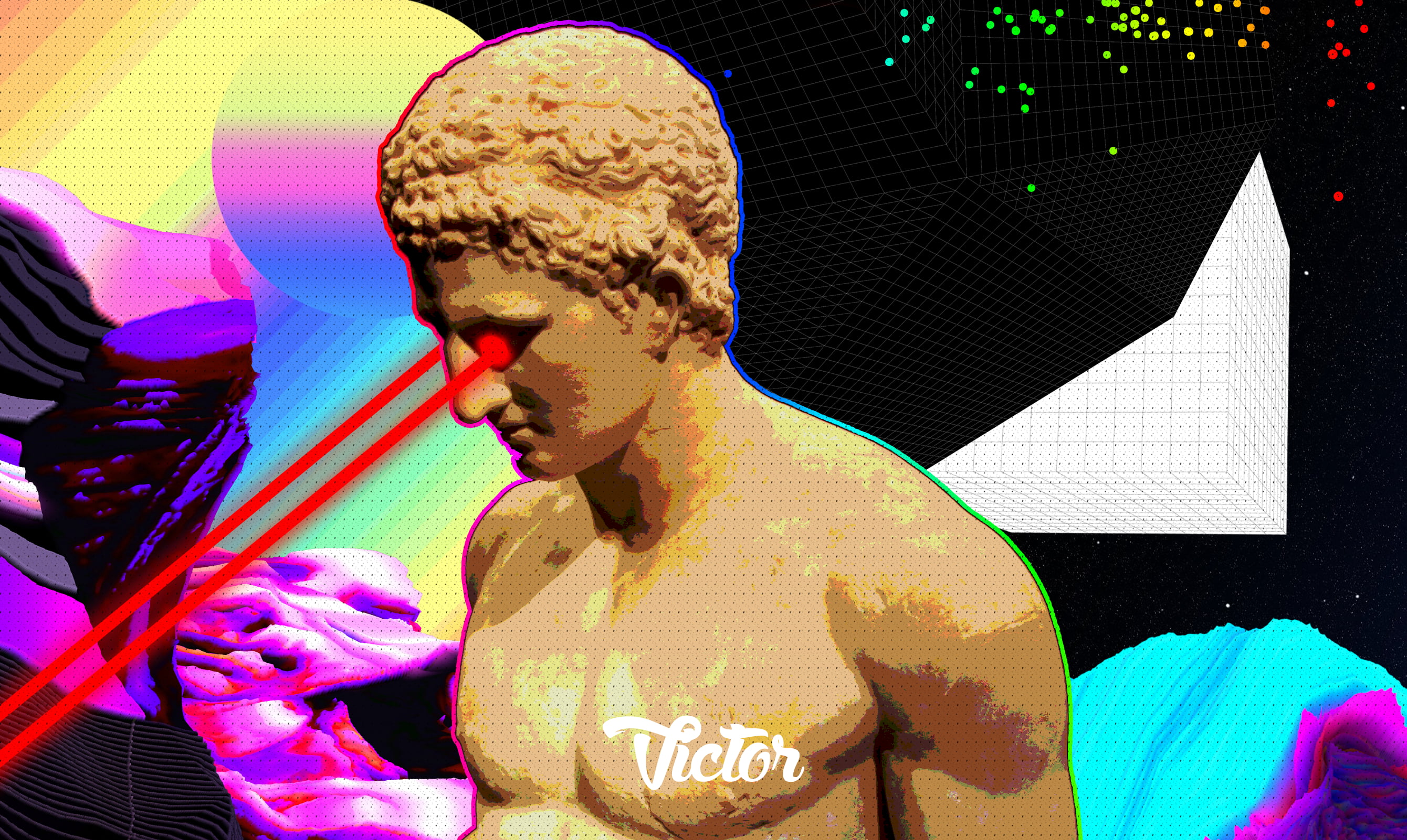 emotions, colorful, 2K, 00111 (Artist), edit, sculpture, people, HD Wallpaper